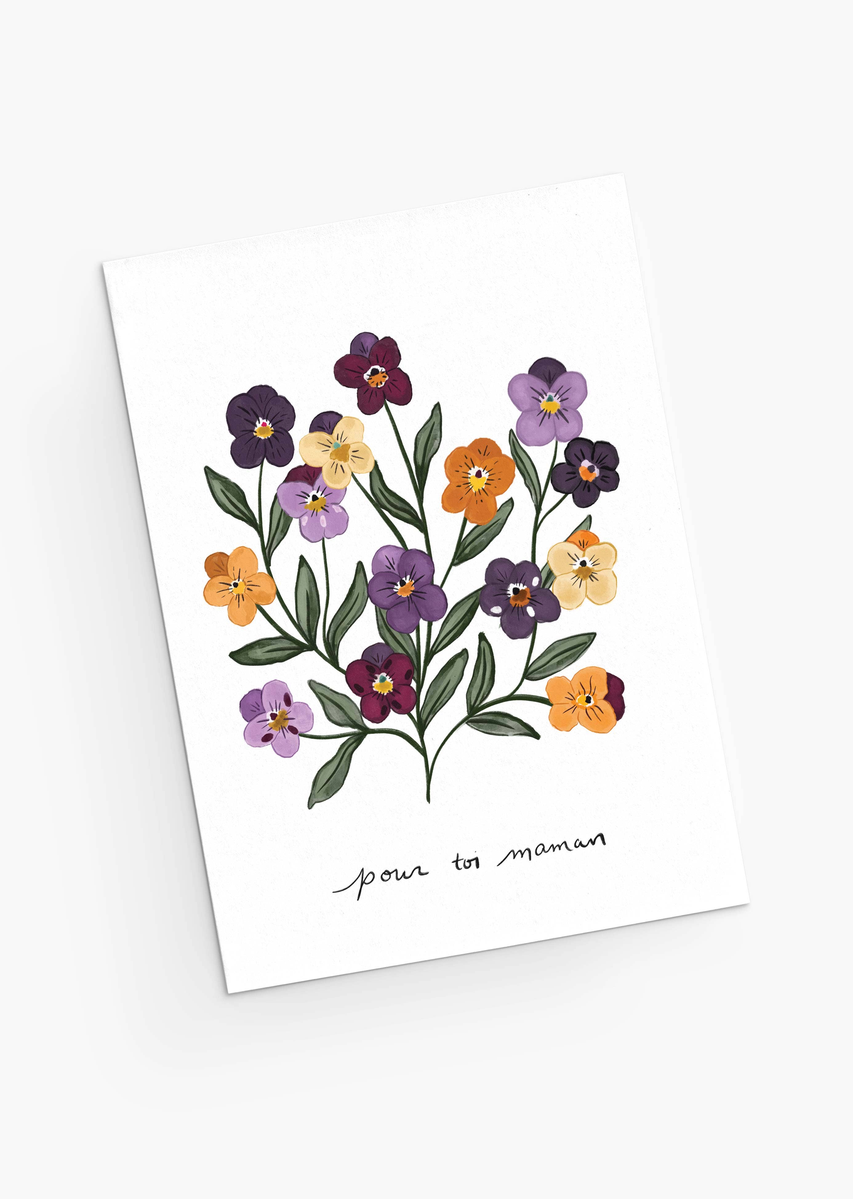 Mimi & August: Violet Mother's Day Greeting Card