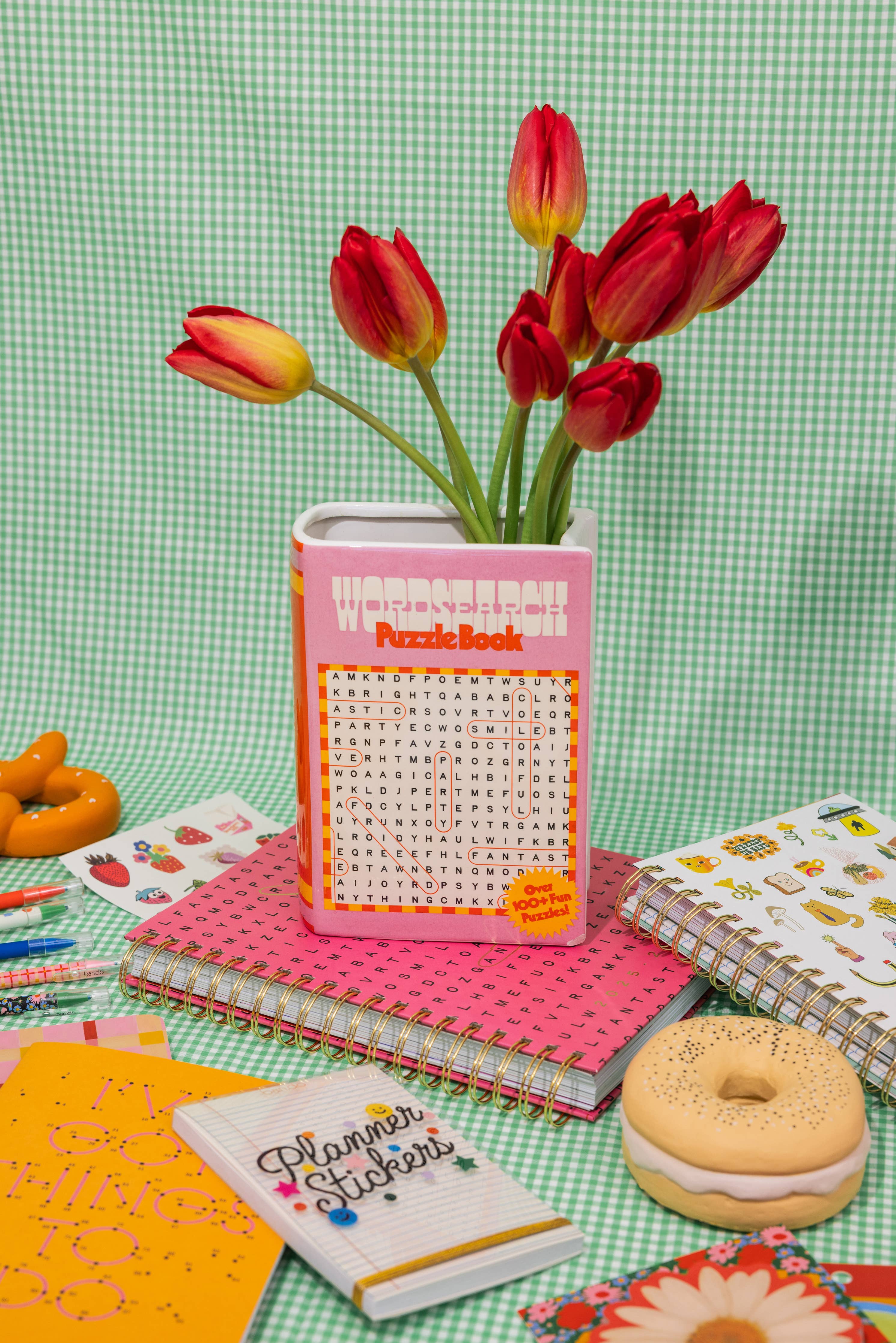 Book Vase l Word Search