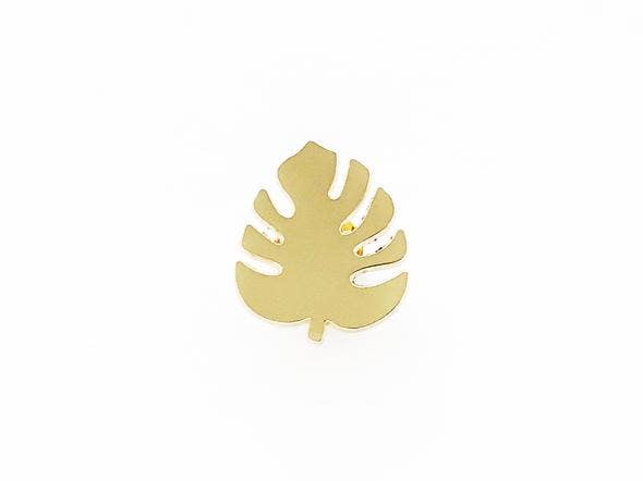 Paper Anchor Co.: Monstera Leaf Lapel Pin