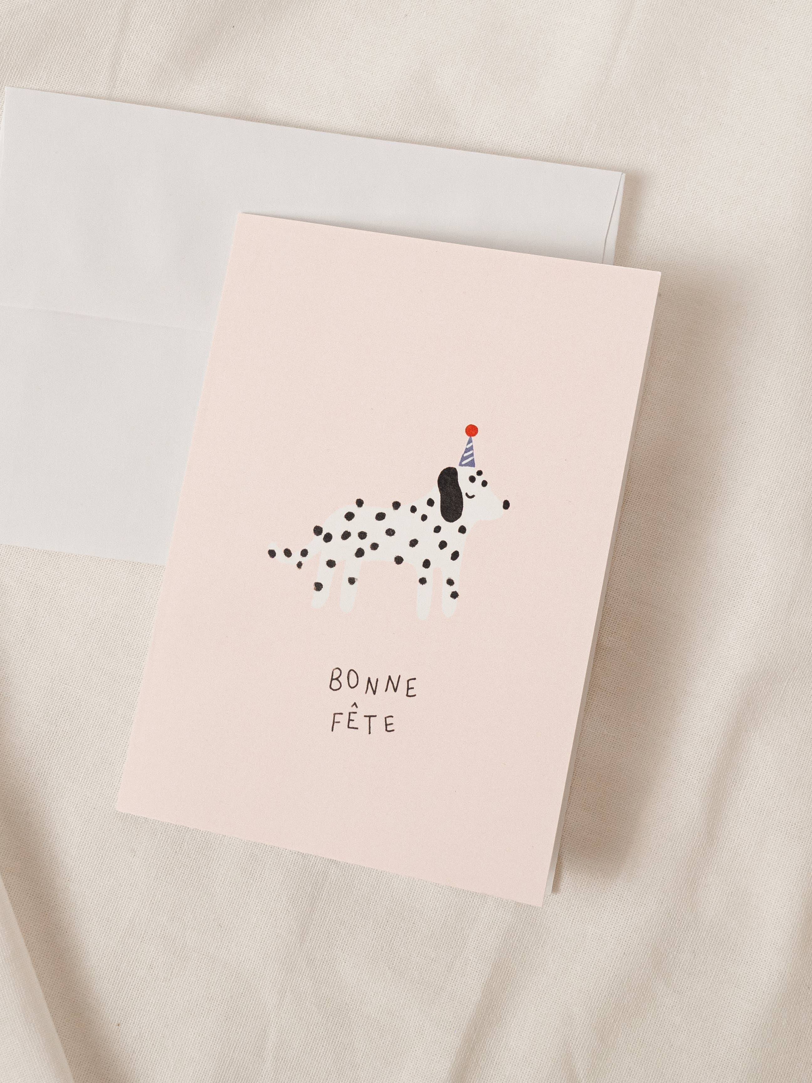 Dalmatian - Birthday Card