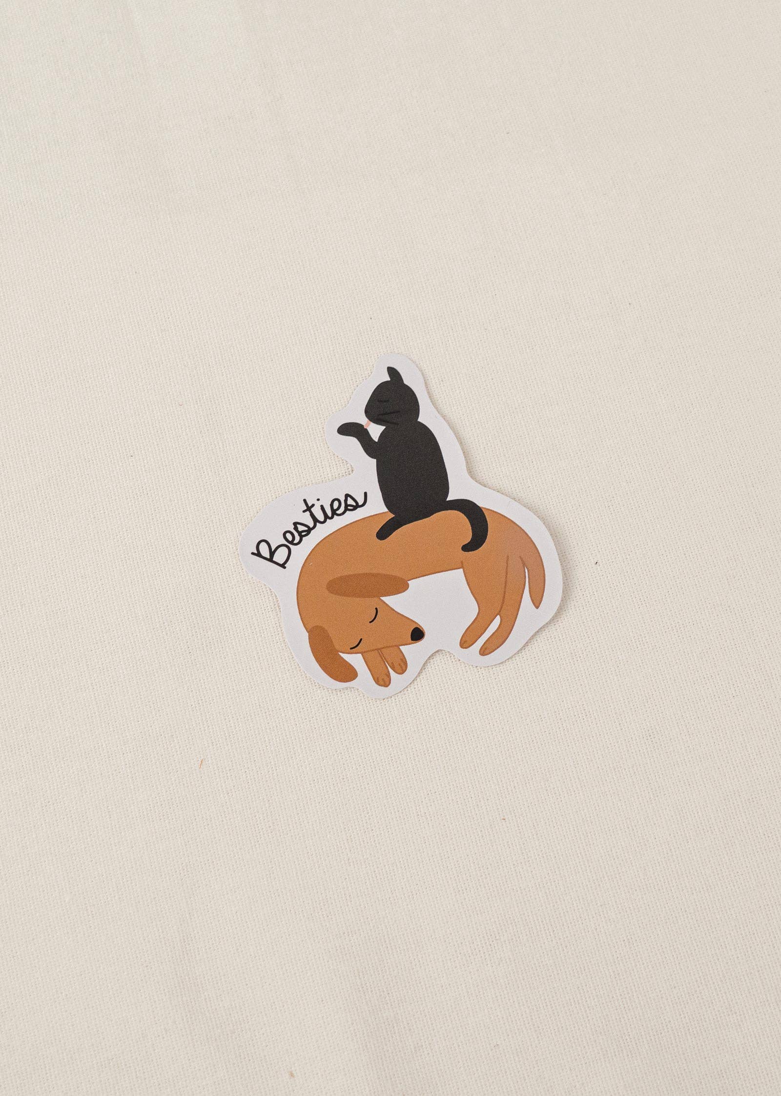 Mimi & August: Vinyl Sticker - Besties