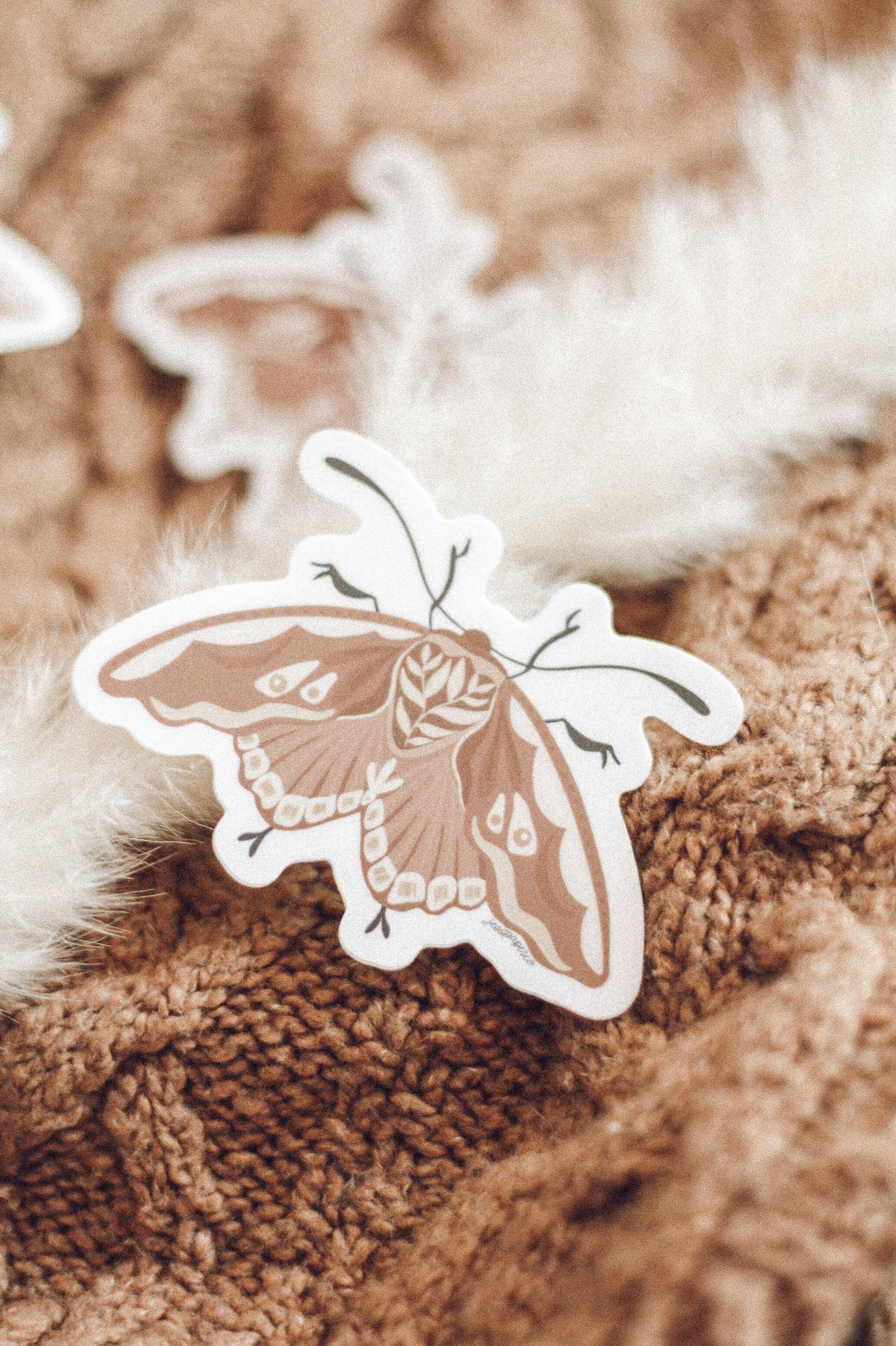 Jess's Paper Co:  Sticker - Moth