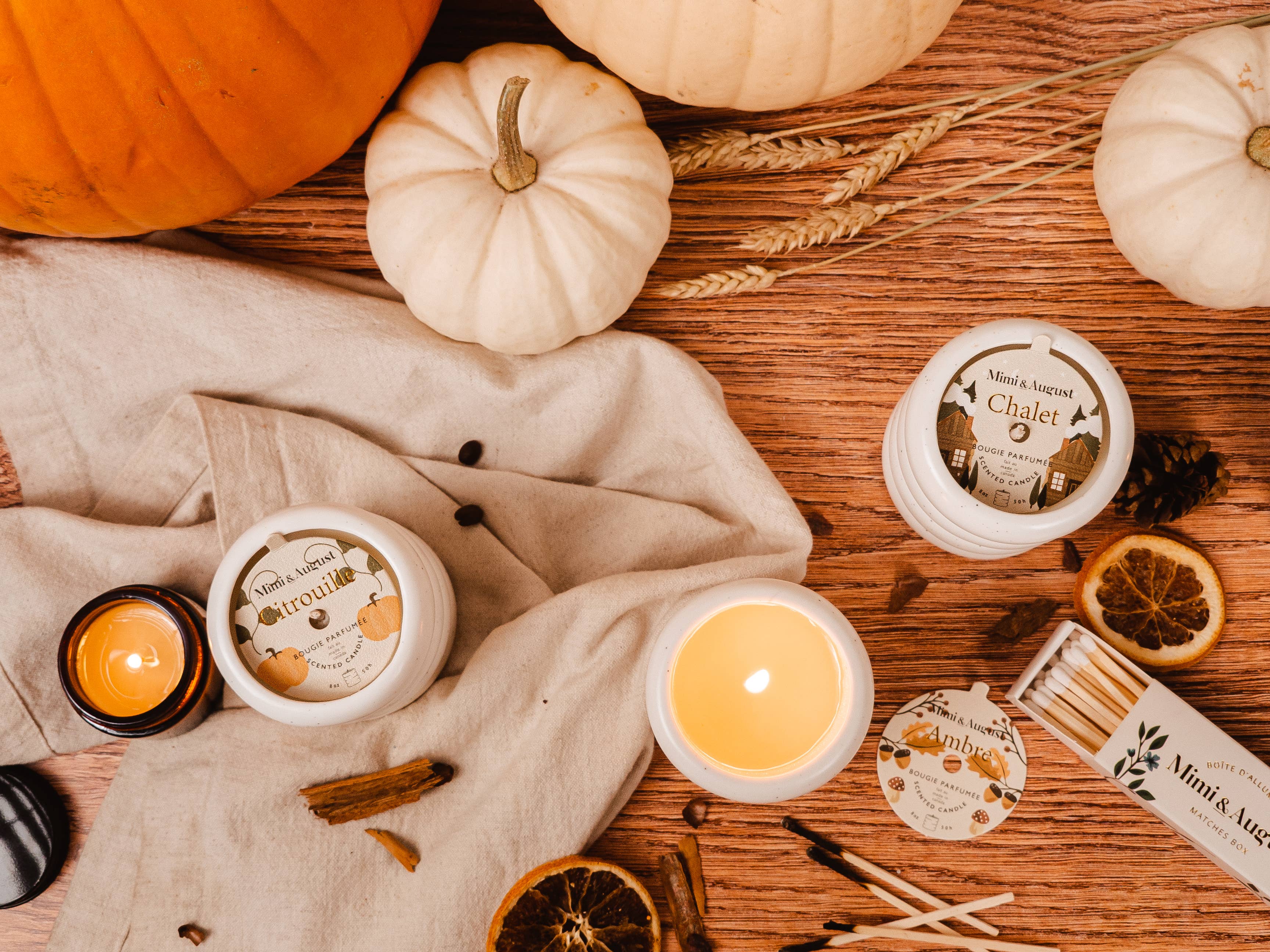 Ambre- mini candle 2 oz