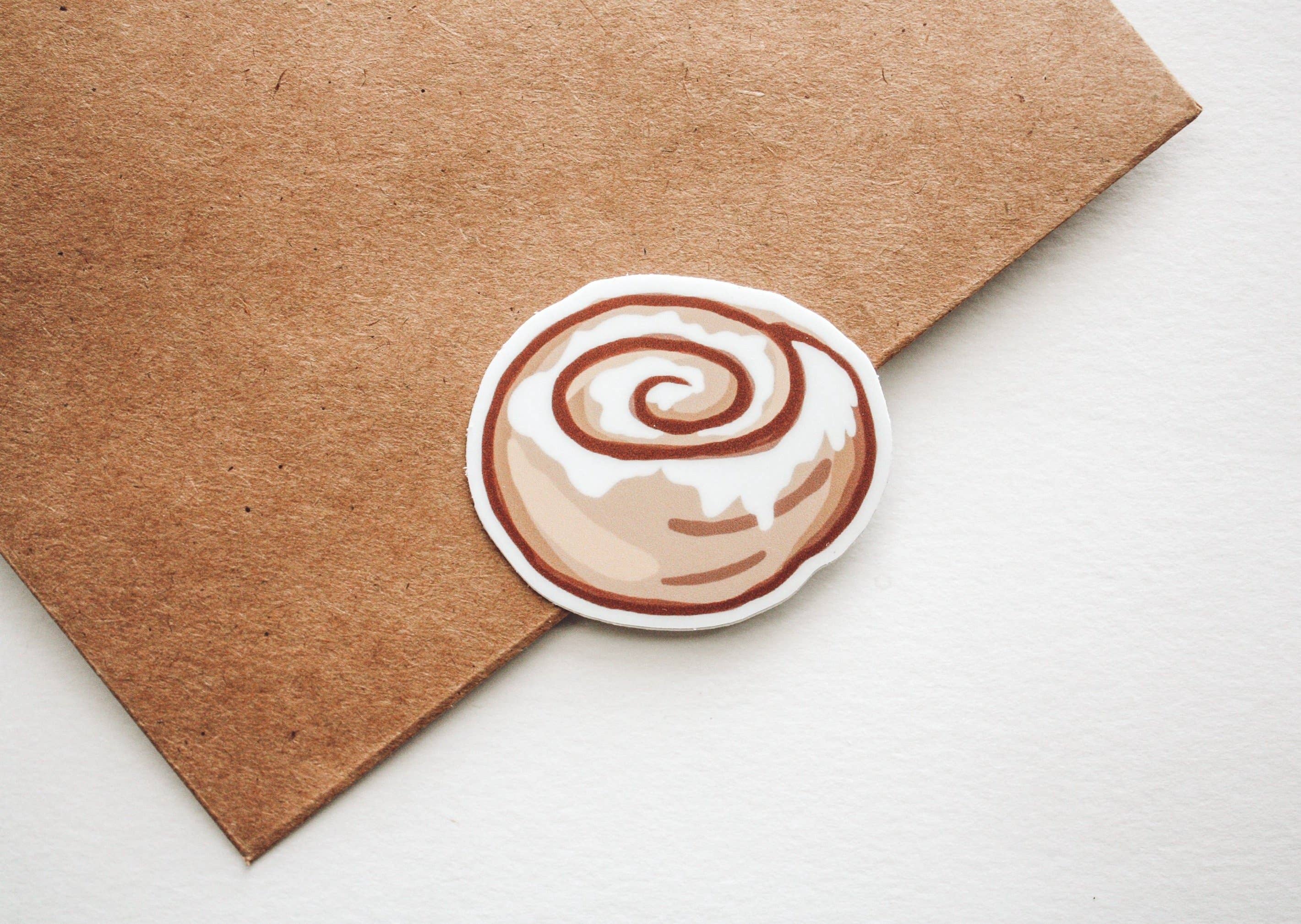 Jess's Paper Co: Sticker - Cinnamon Bun