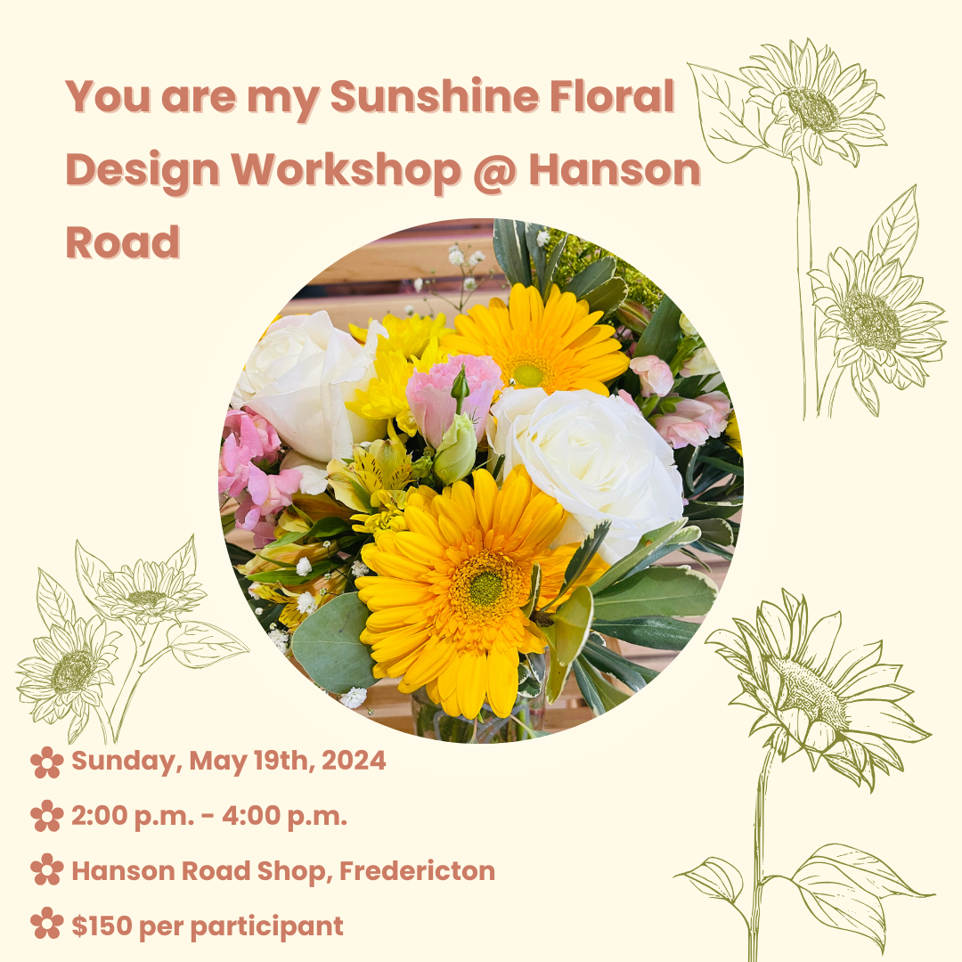 Floral Design Workshop @ Hanson Road