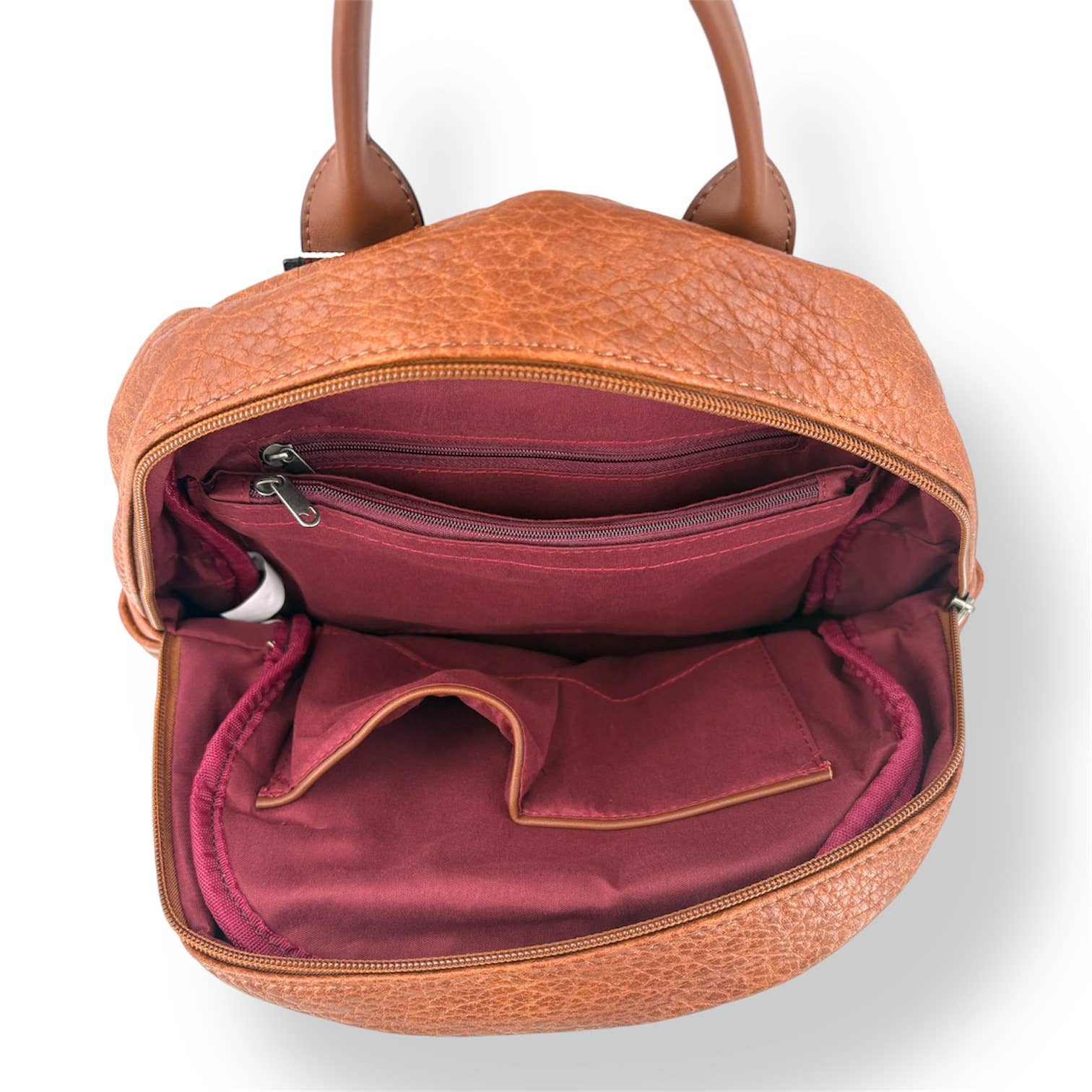Darling's Vegan Leather Backpack: Lavender