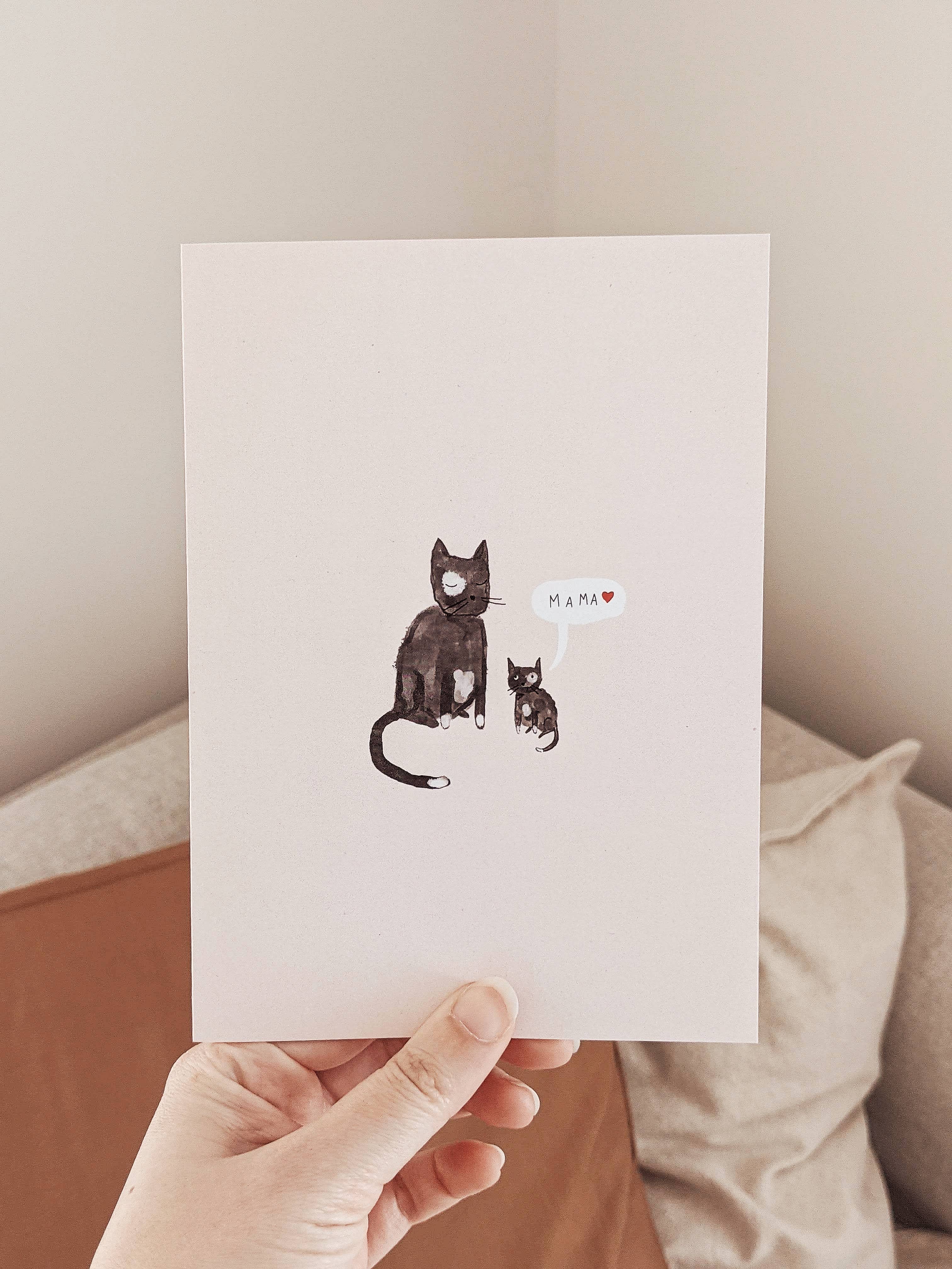 Mimi & August: Greeting Card - Maternal Love