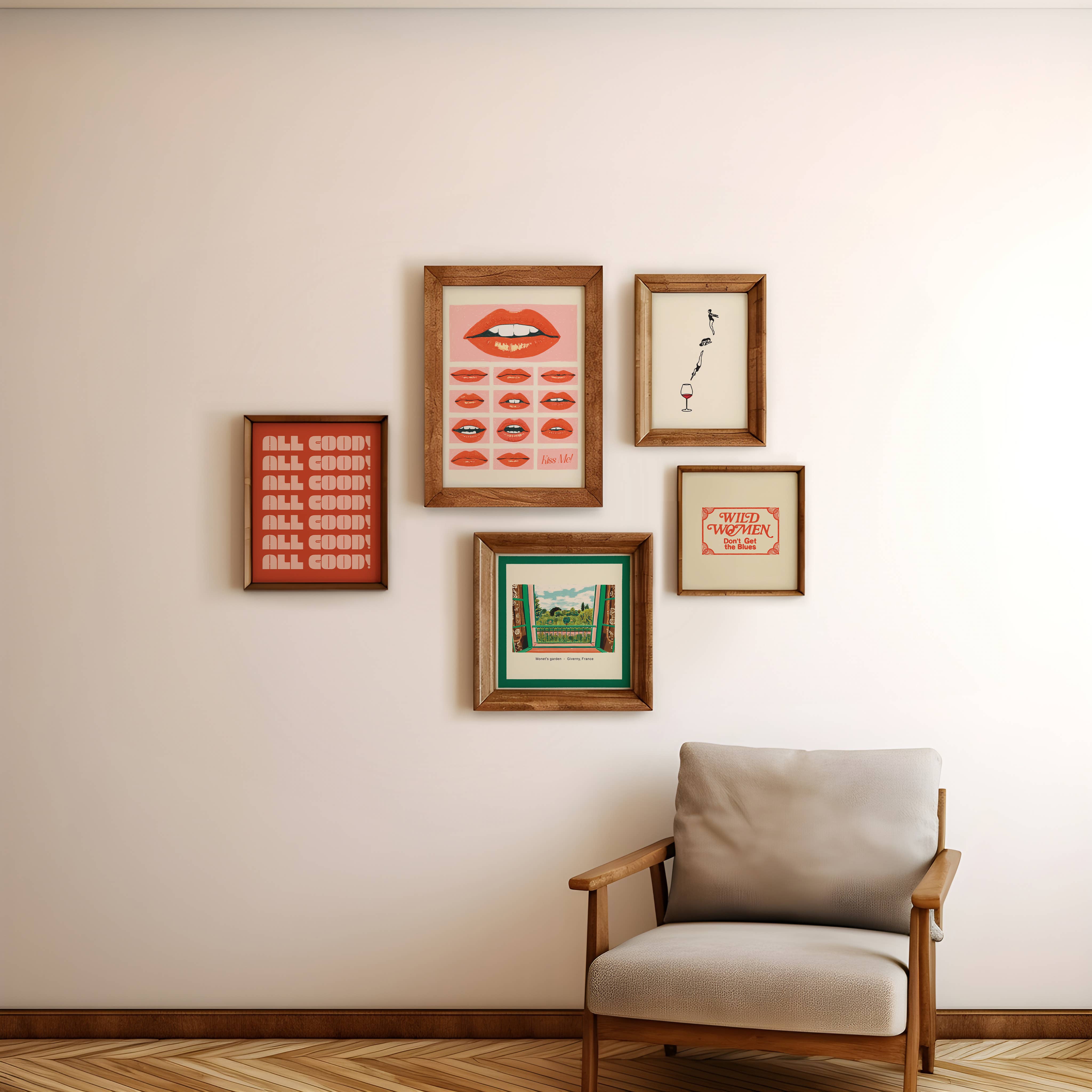 Monet's Garden Art Print