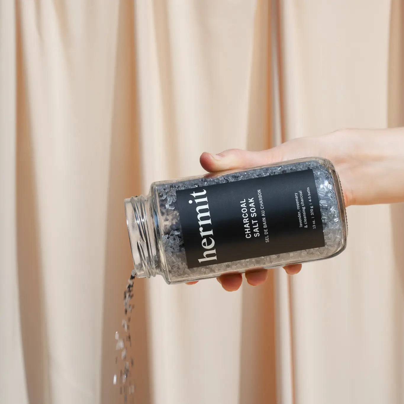 Hermit Goods: Charcoal Salt Soak