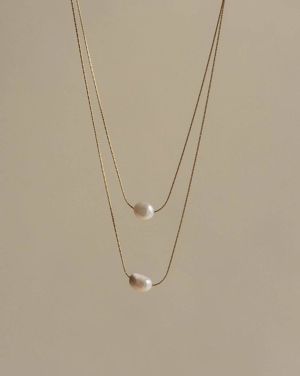 Ella Double Strand Pearl Necklace – hanson road