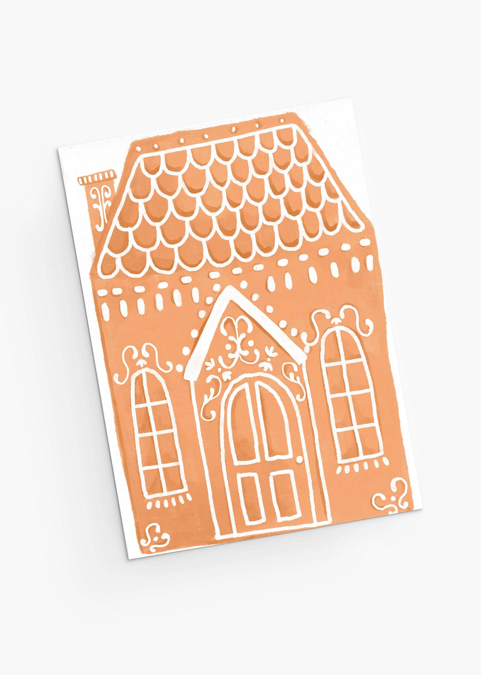 Gingerbread House - Christmas Greeting Card