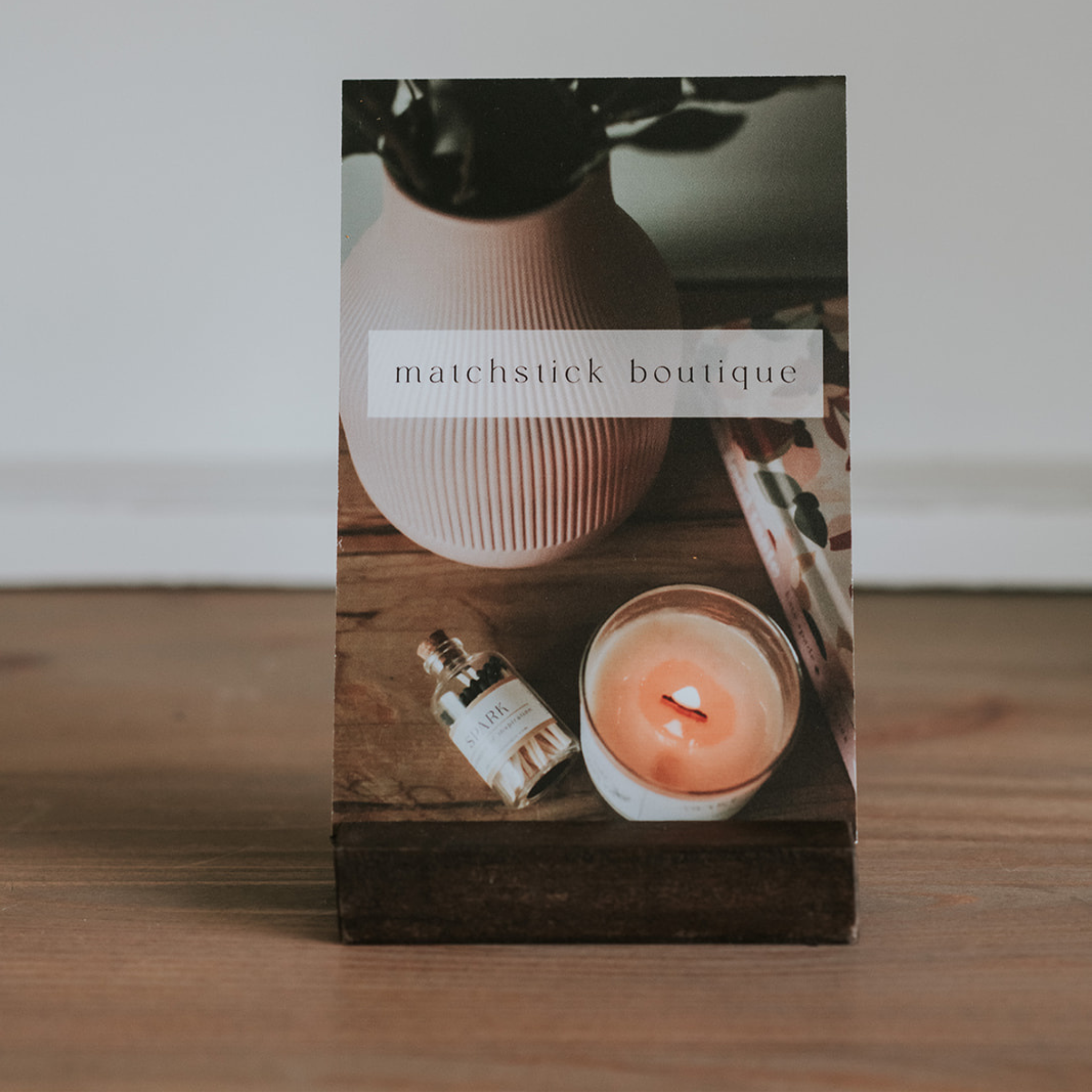 Matchstick Boutique: Matches - Orange Floral