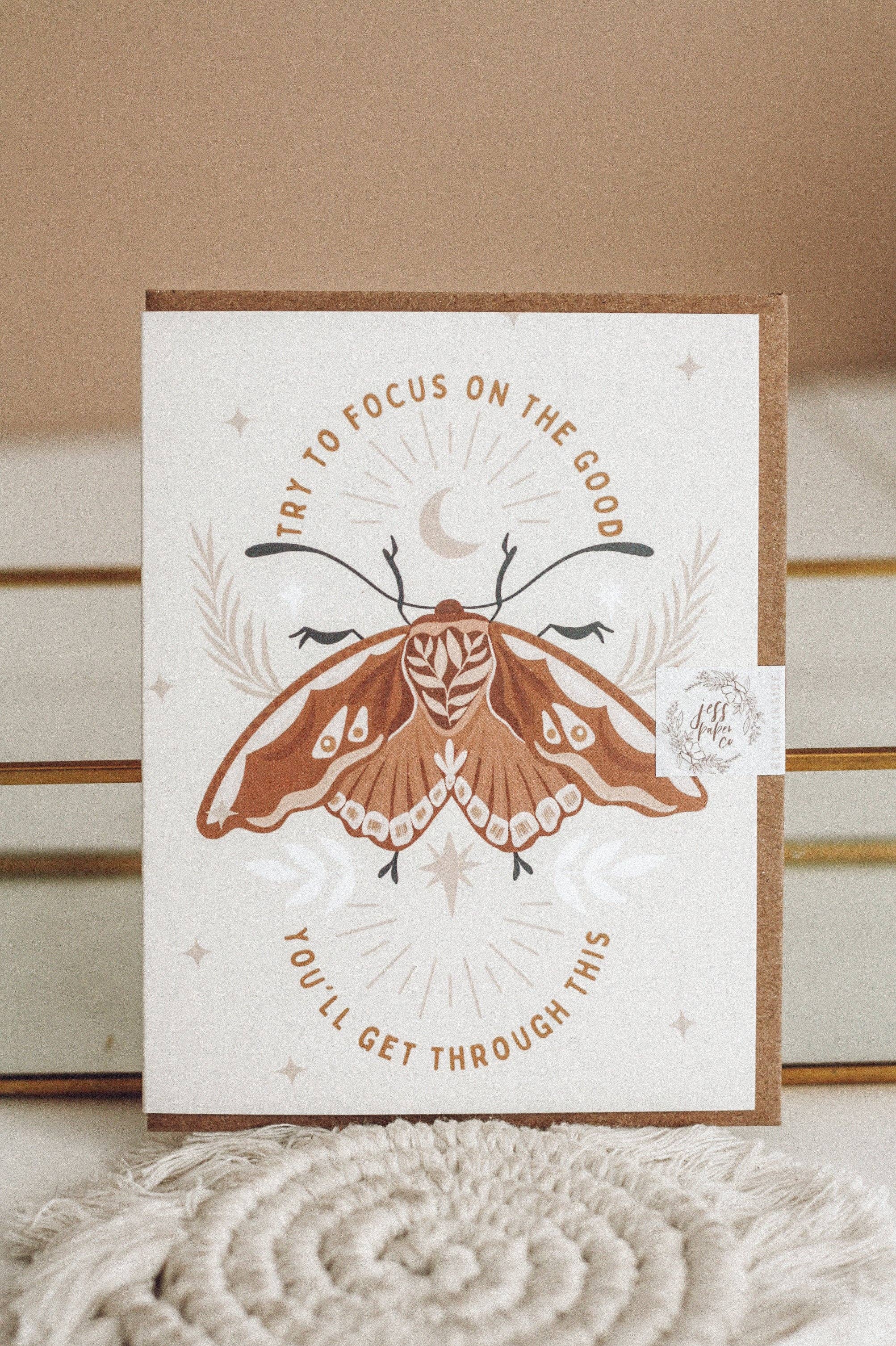 Jess's Paper Co: Greeting Card - You Will Get Through This