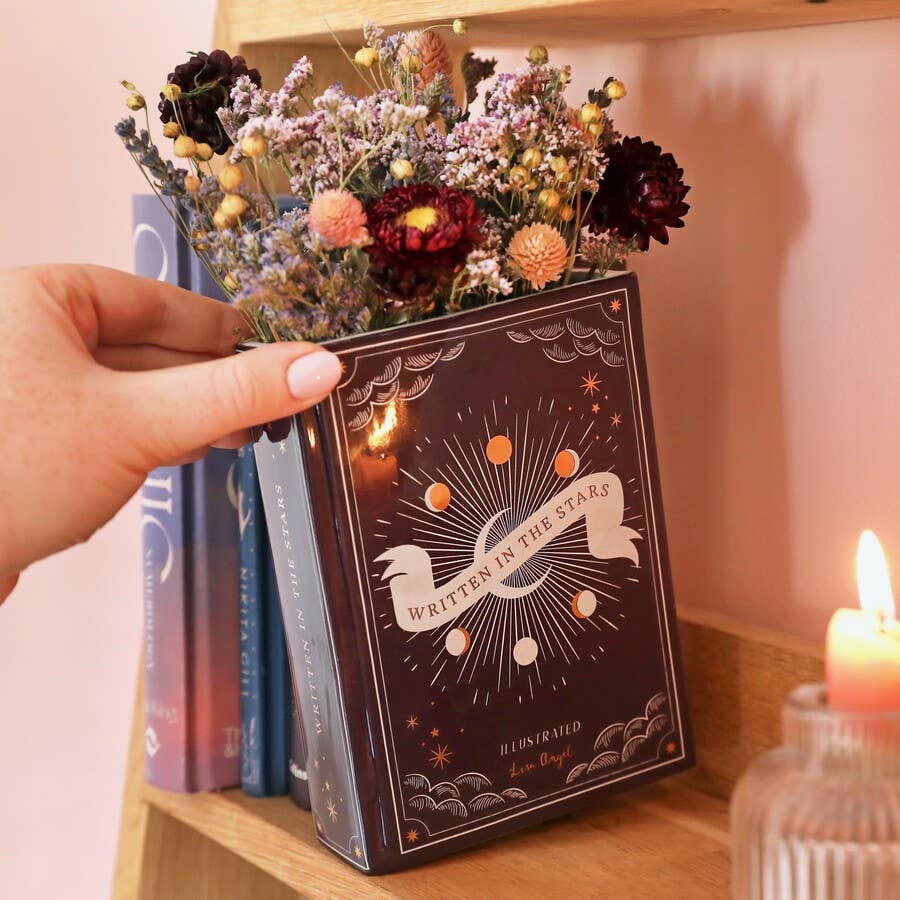 Celestial Book Vase