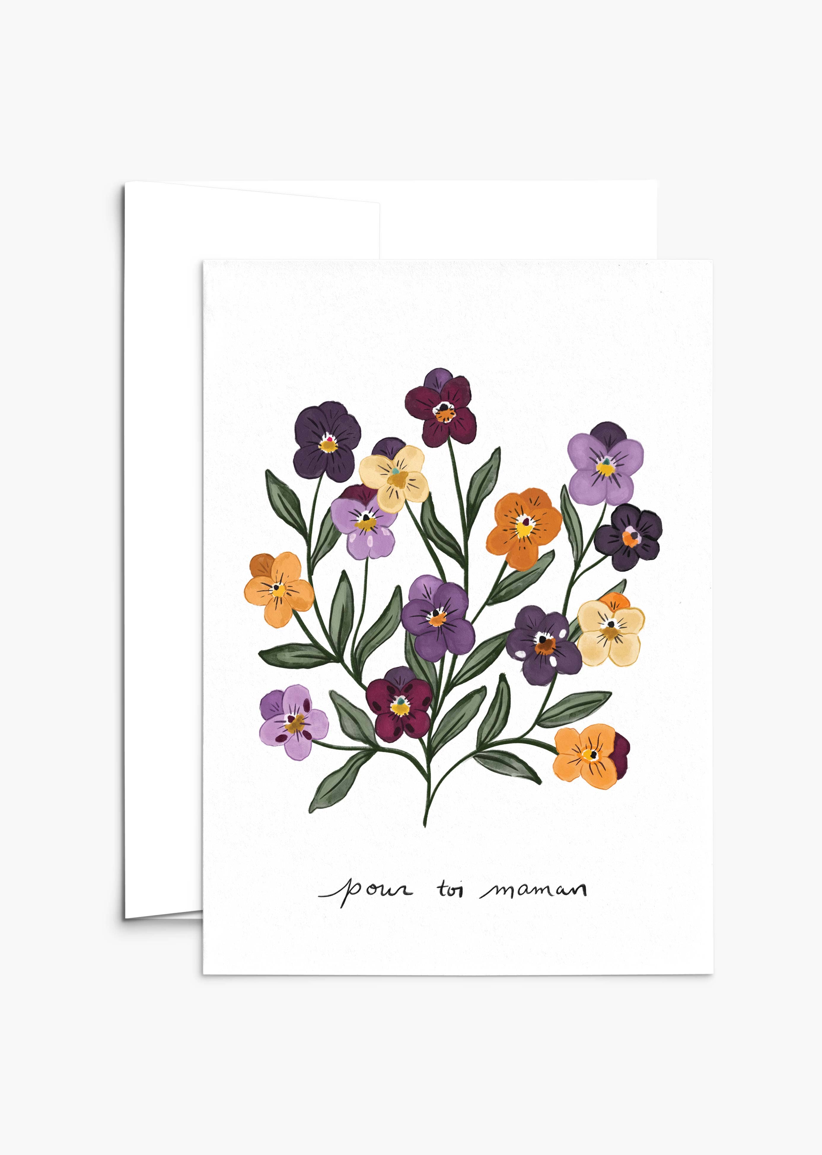 Mimi & August: Violet Mother's Day Greeting Card