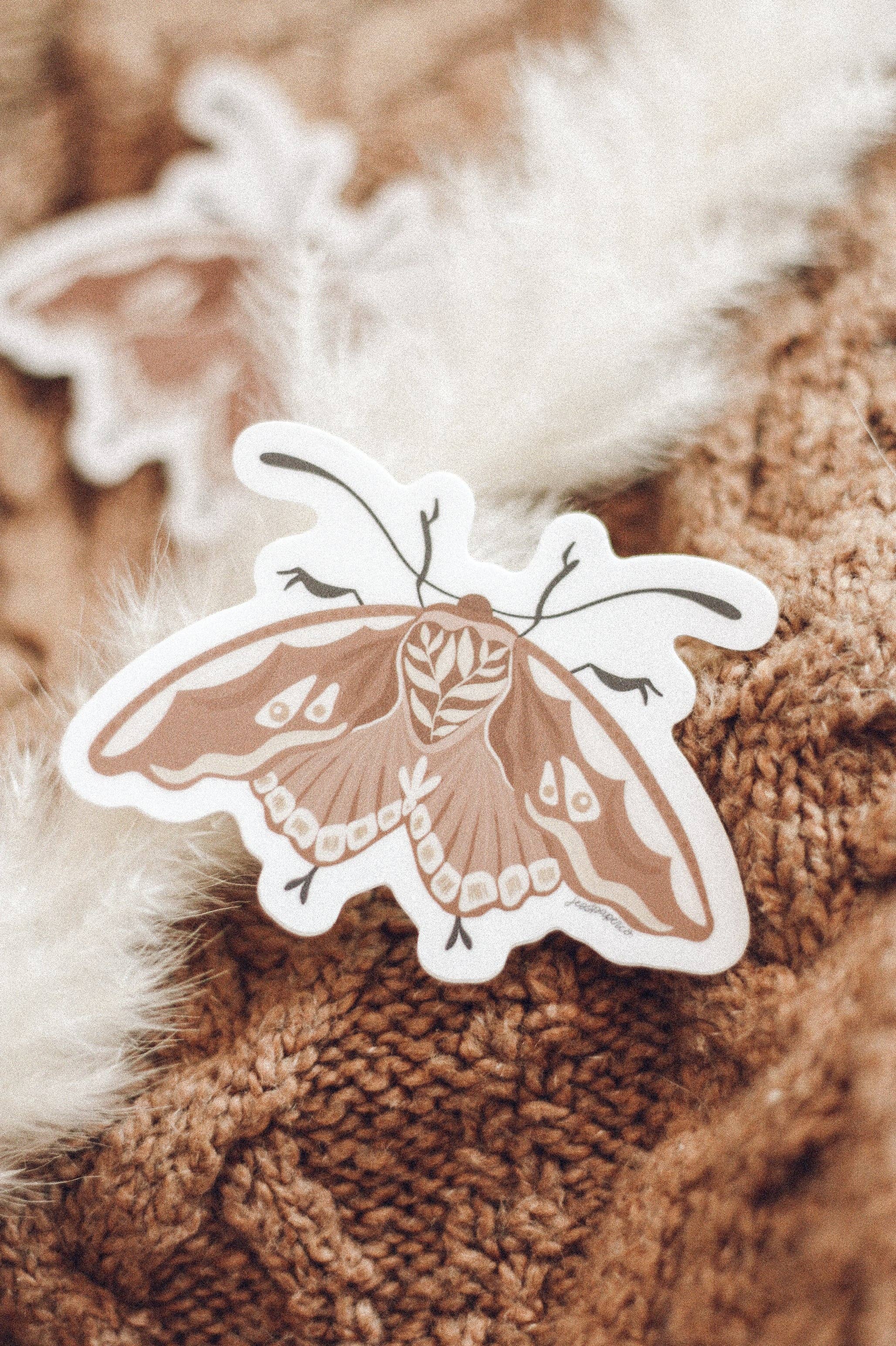 Jess's Paper Co:  Sticker - Moth