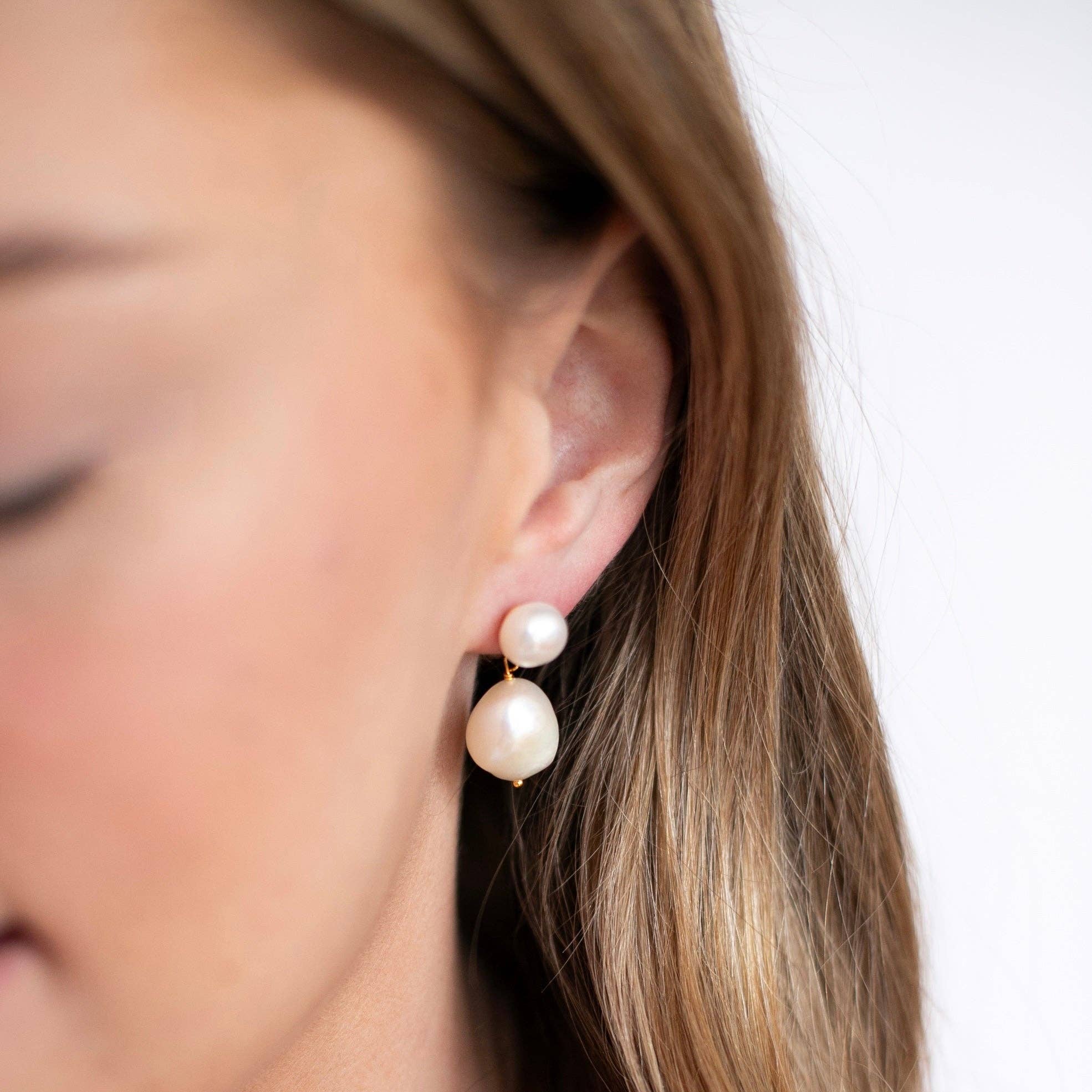 Pearl Drop Earrings