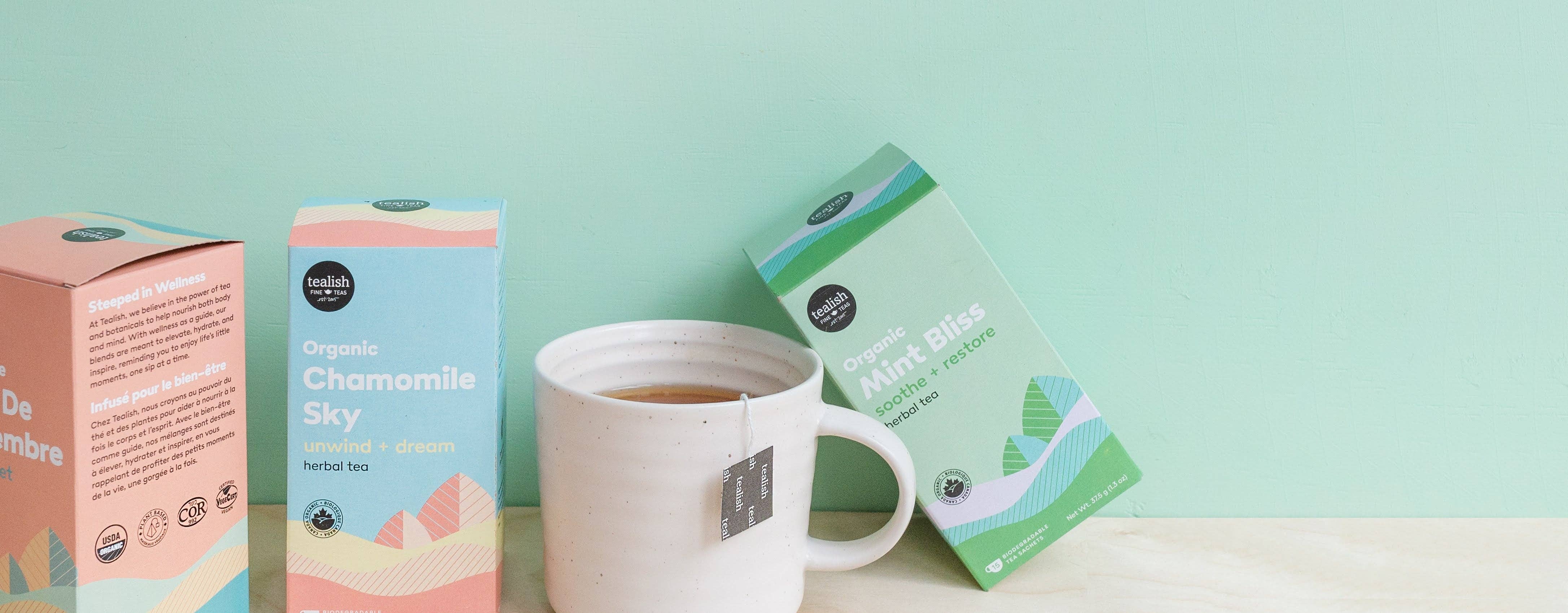 Tealish: Organic Mint Bliss Sachets