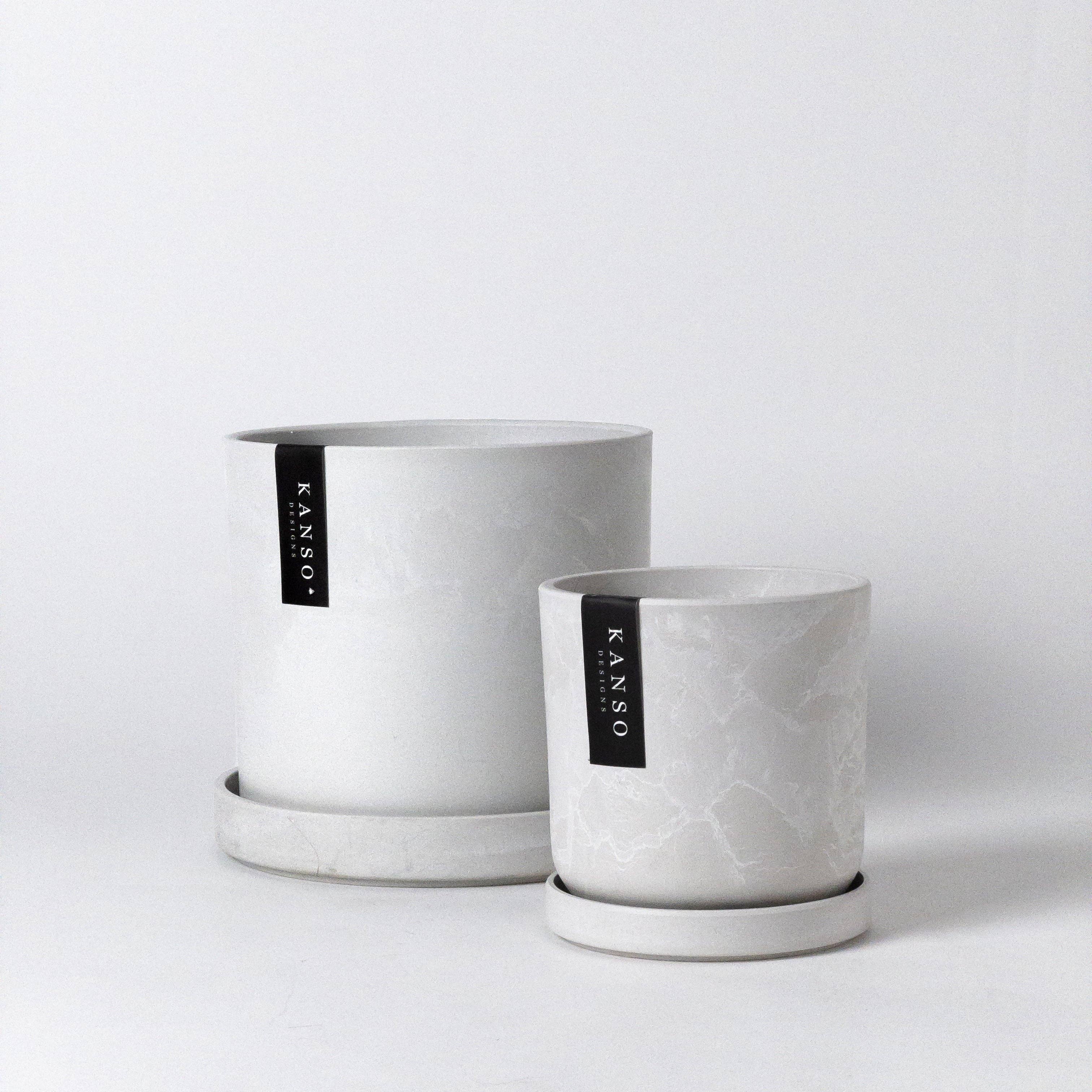 Earth Tones: White Stone / 4" Only