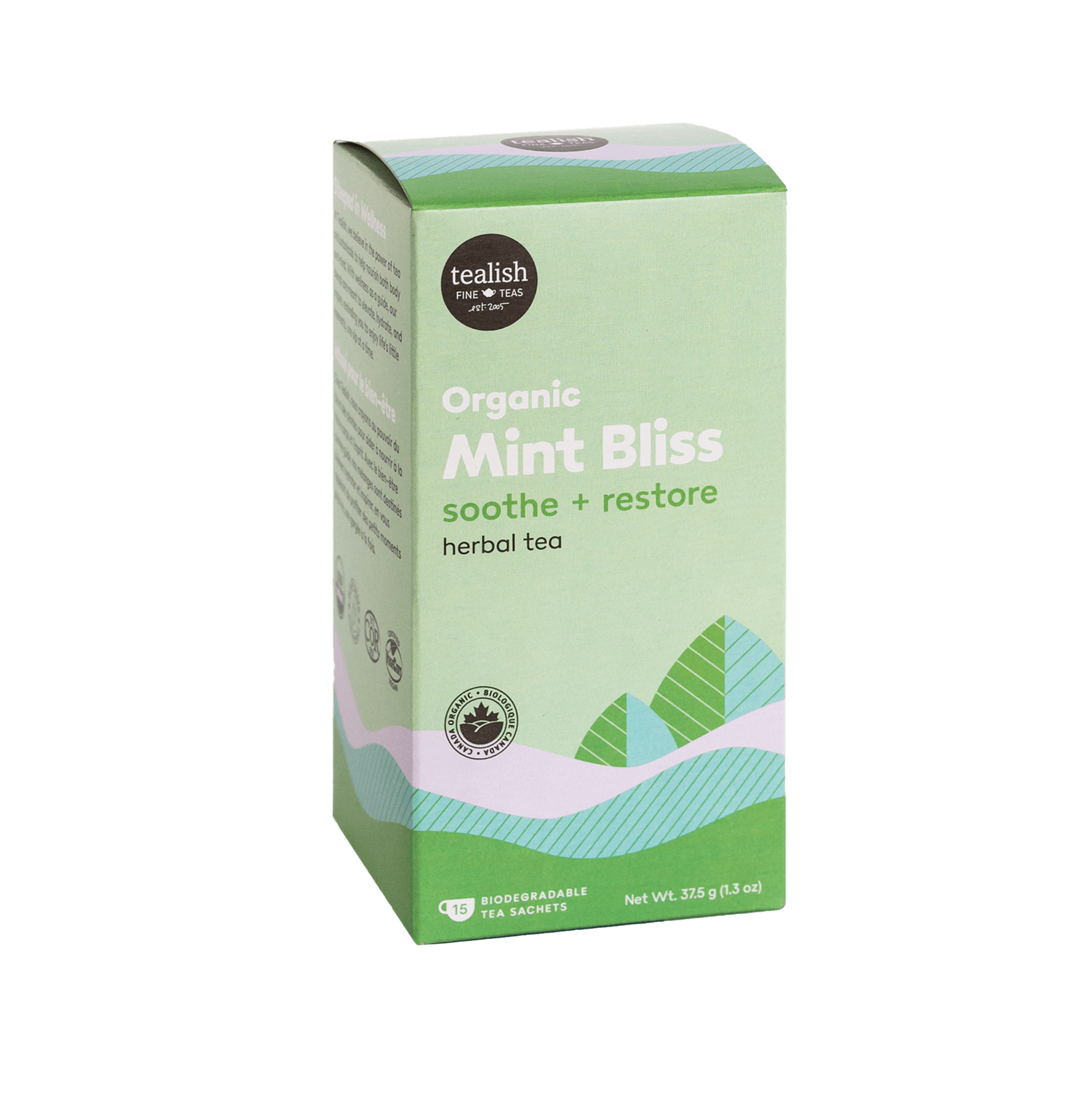 Tealish: Organic Mint Bliss Sachets