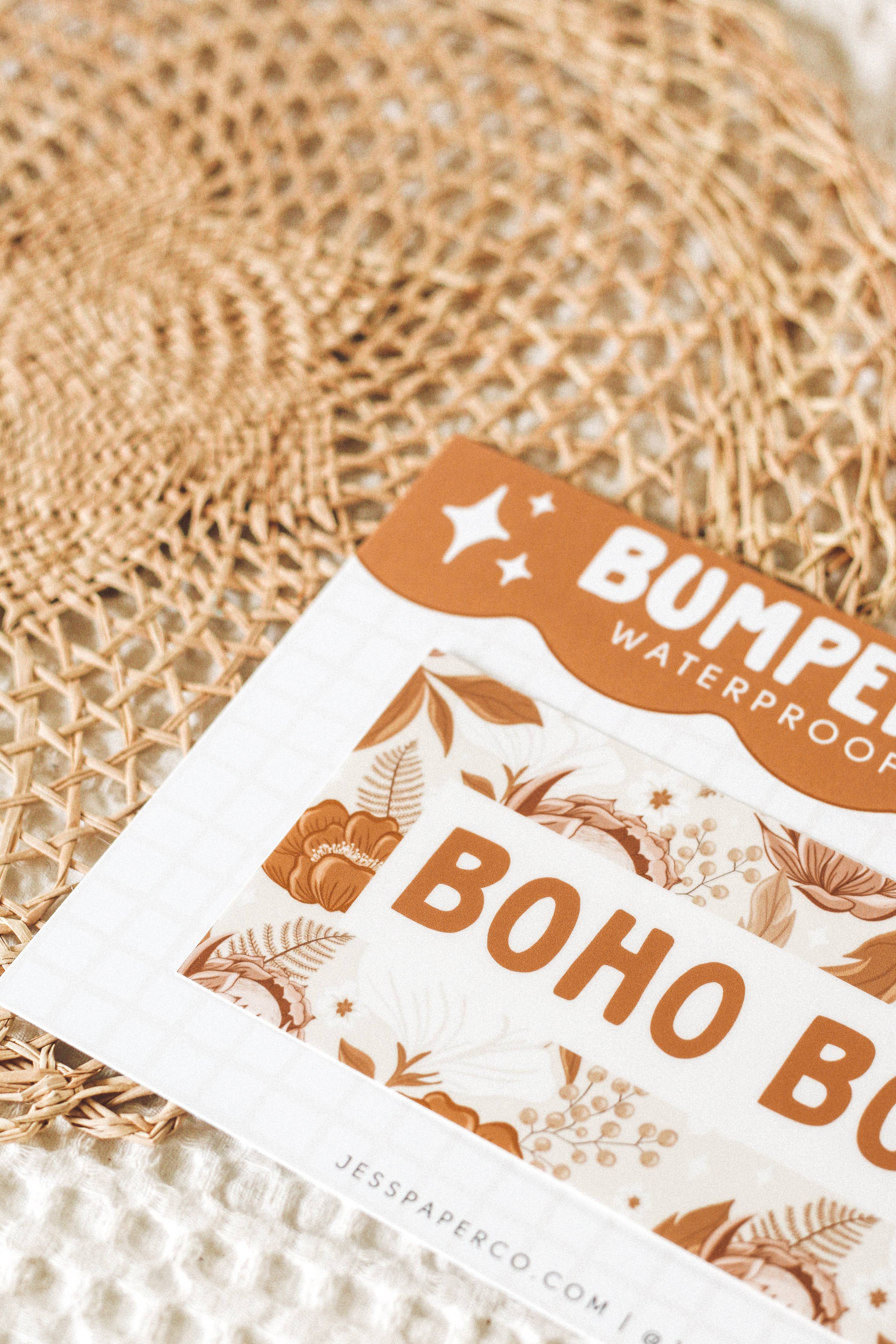 Jess's Paper Co:  Bumper Sticker - Boho Booty