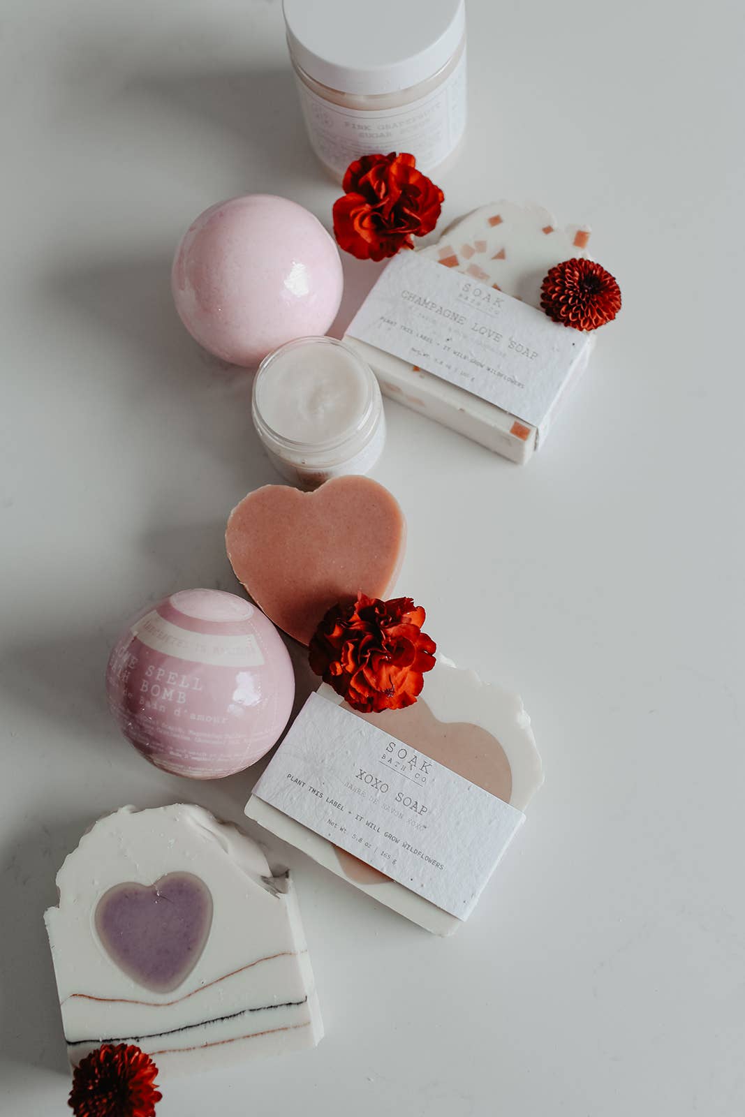 SOAK Bath Co: Cupid's Crush Soap Bar