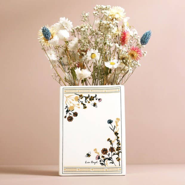 Little Book of Flowers Vase