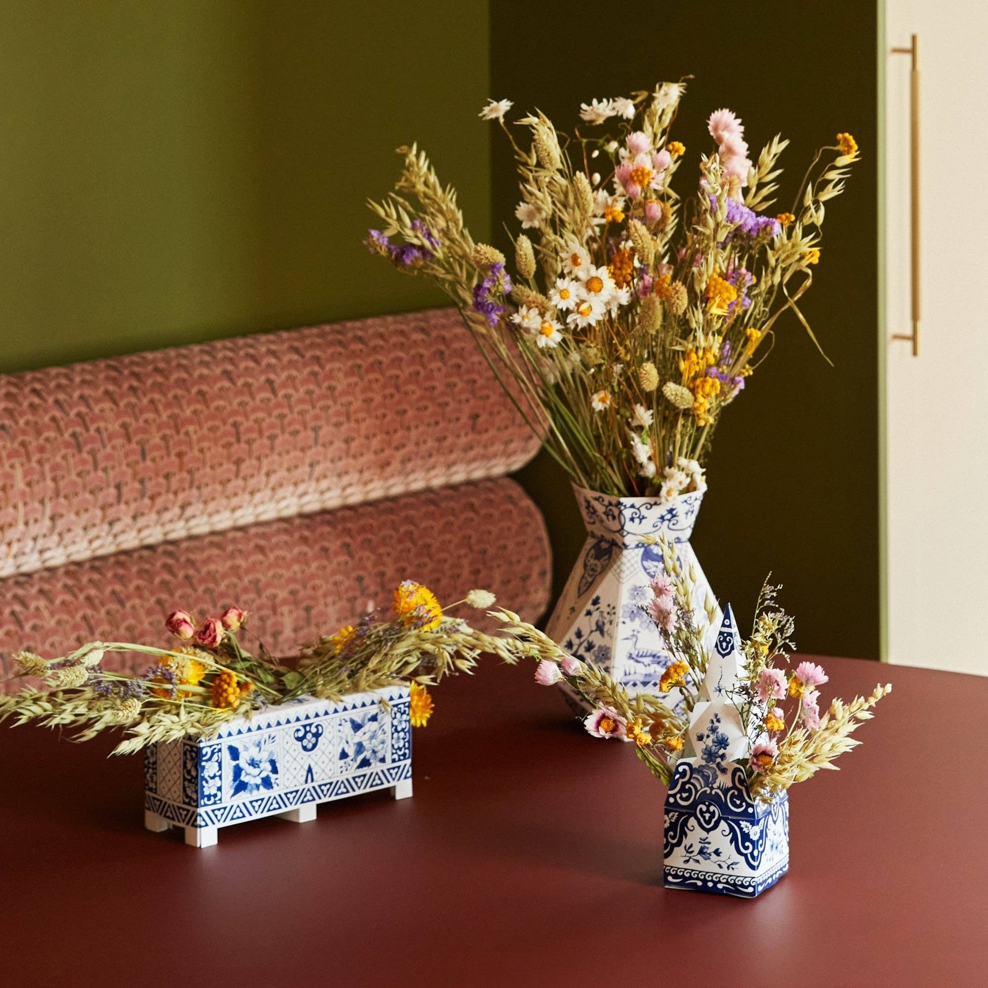 DIY Tulip Vase - Blue