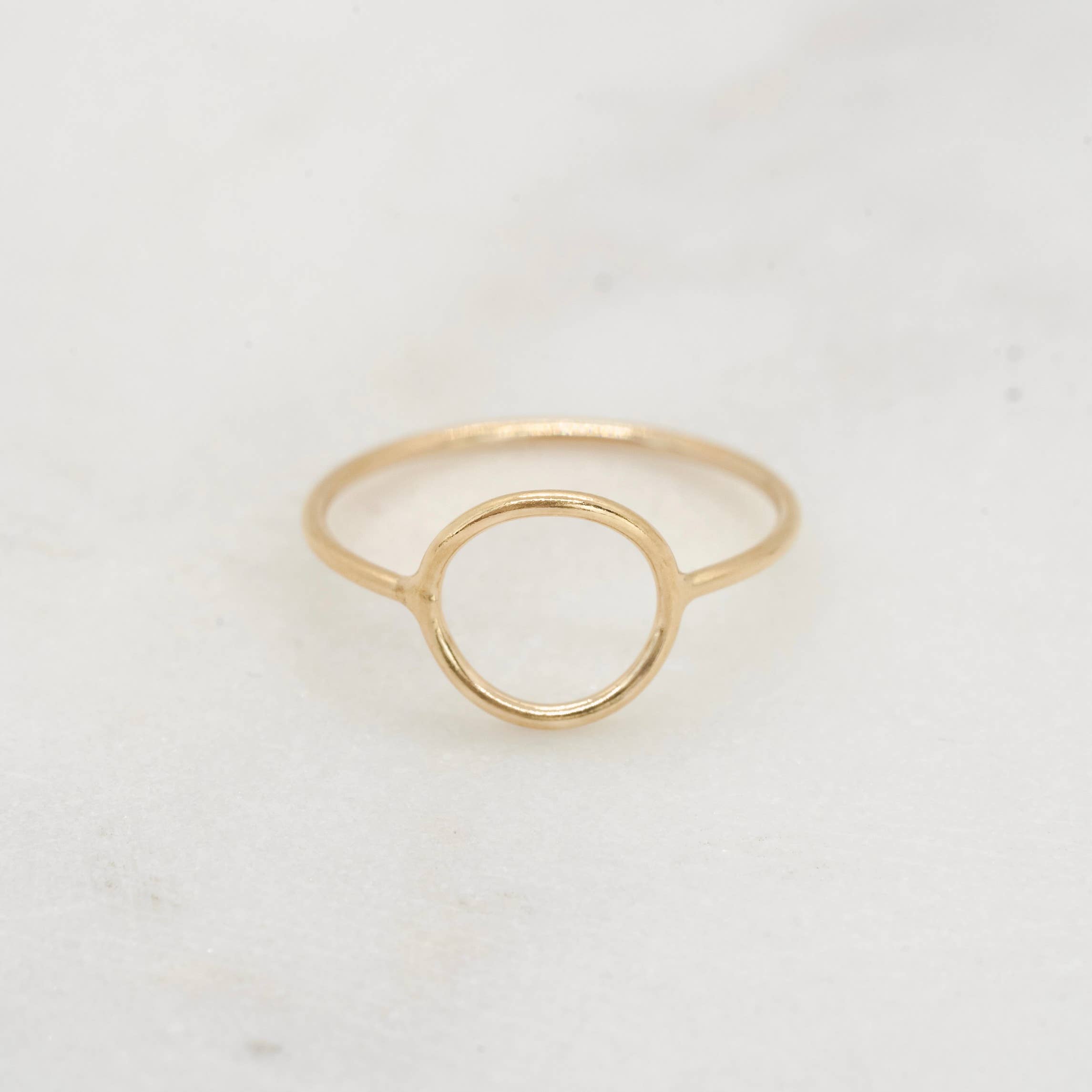 Petite Gold: Sun Ring: Gold Filled / 8