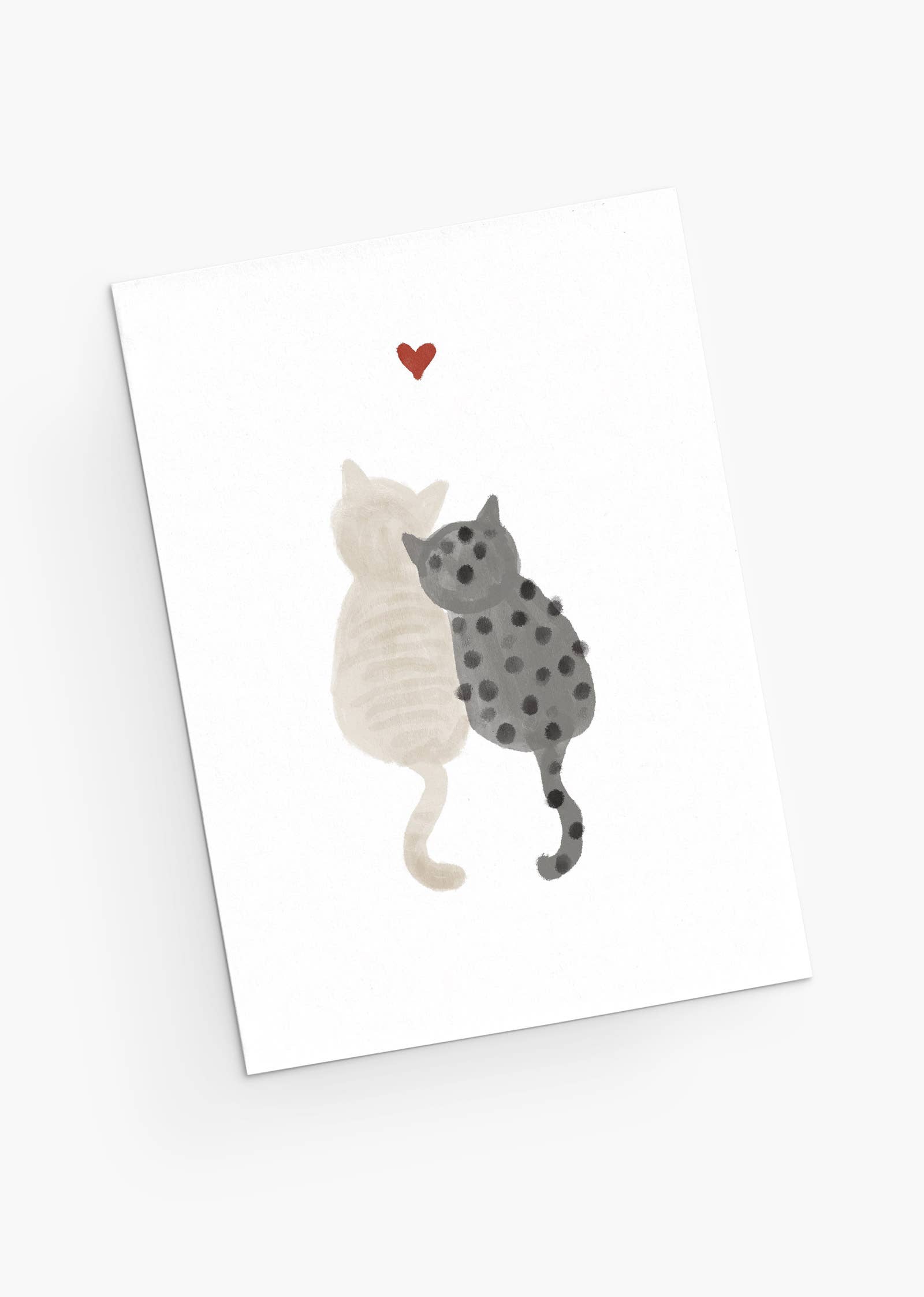Mimi & August: Greeting Card - Purrfect Love