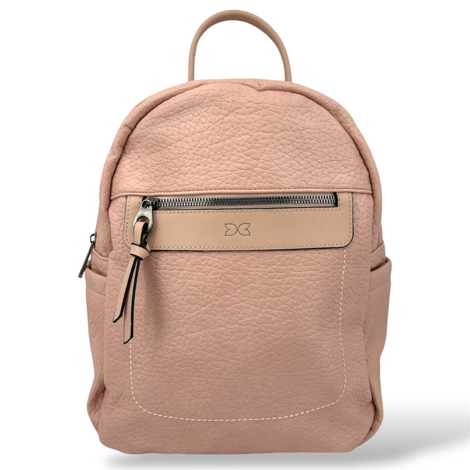 Darling's Vegan Leather Backpack: Pink
