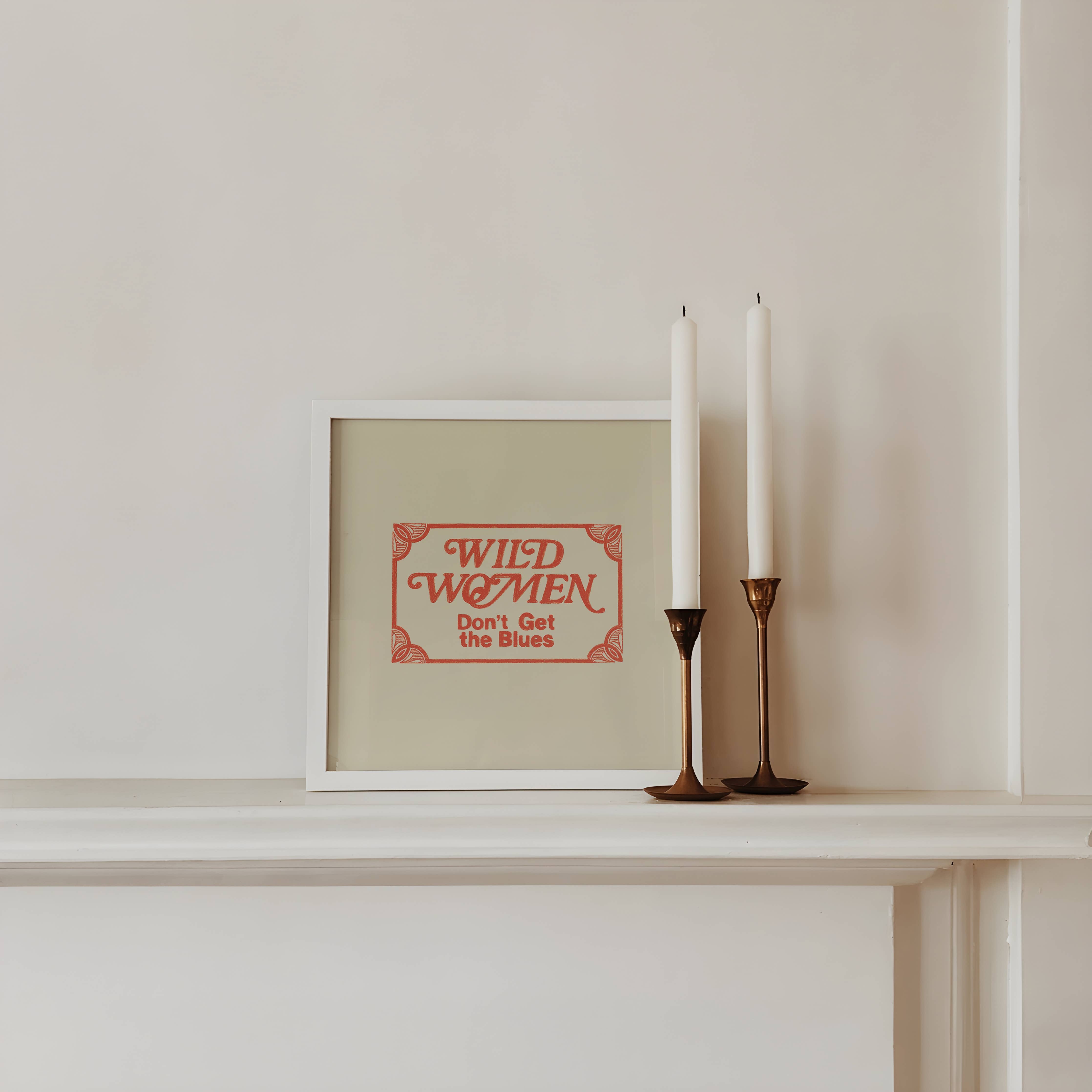 Wild Women Art Print