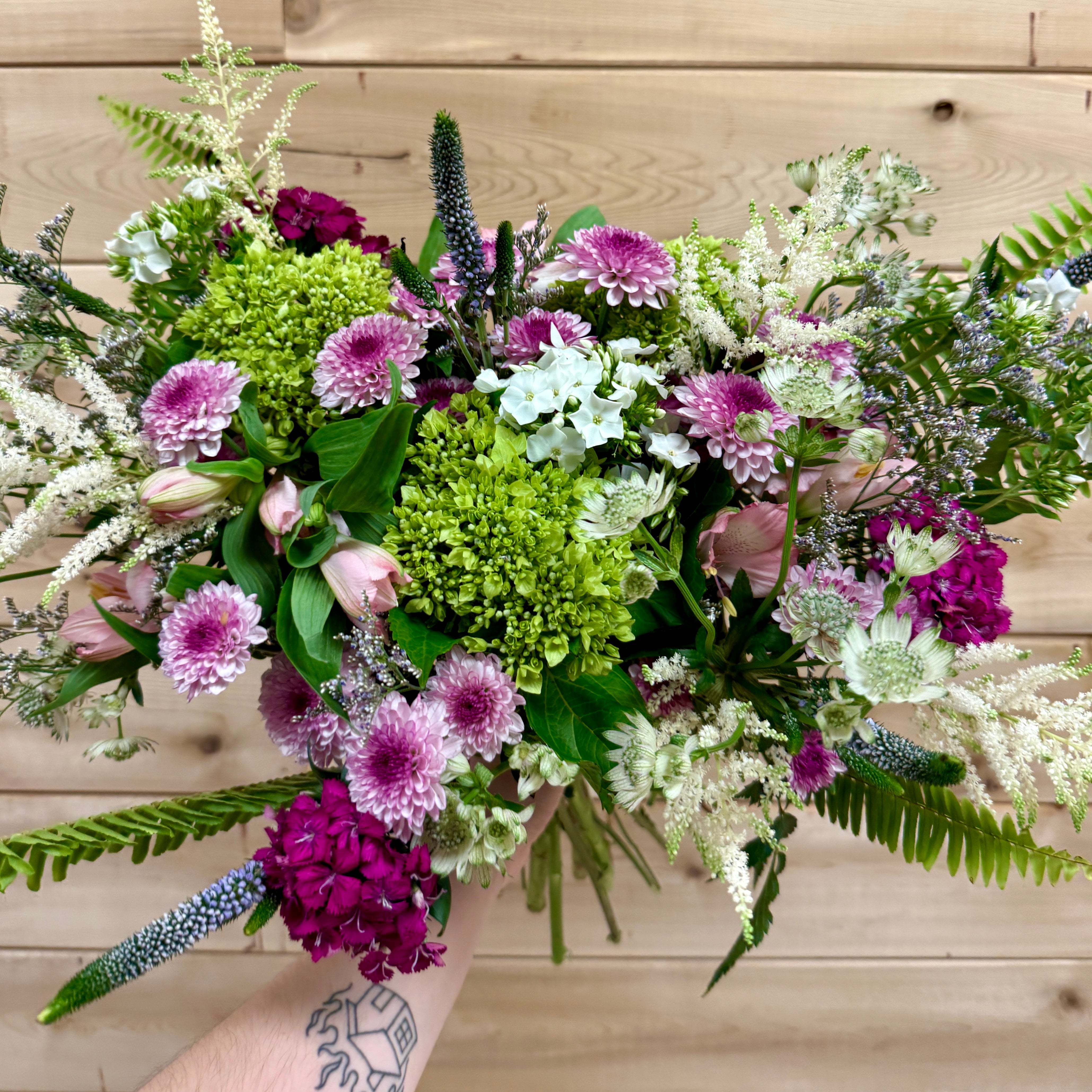Hand-Tied Sympathy Bouquet
