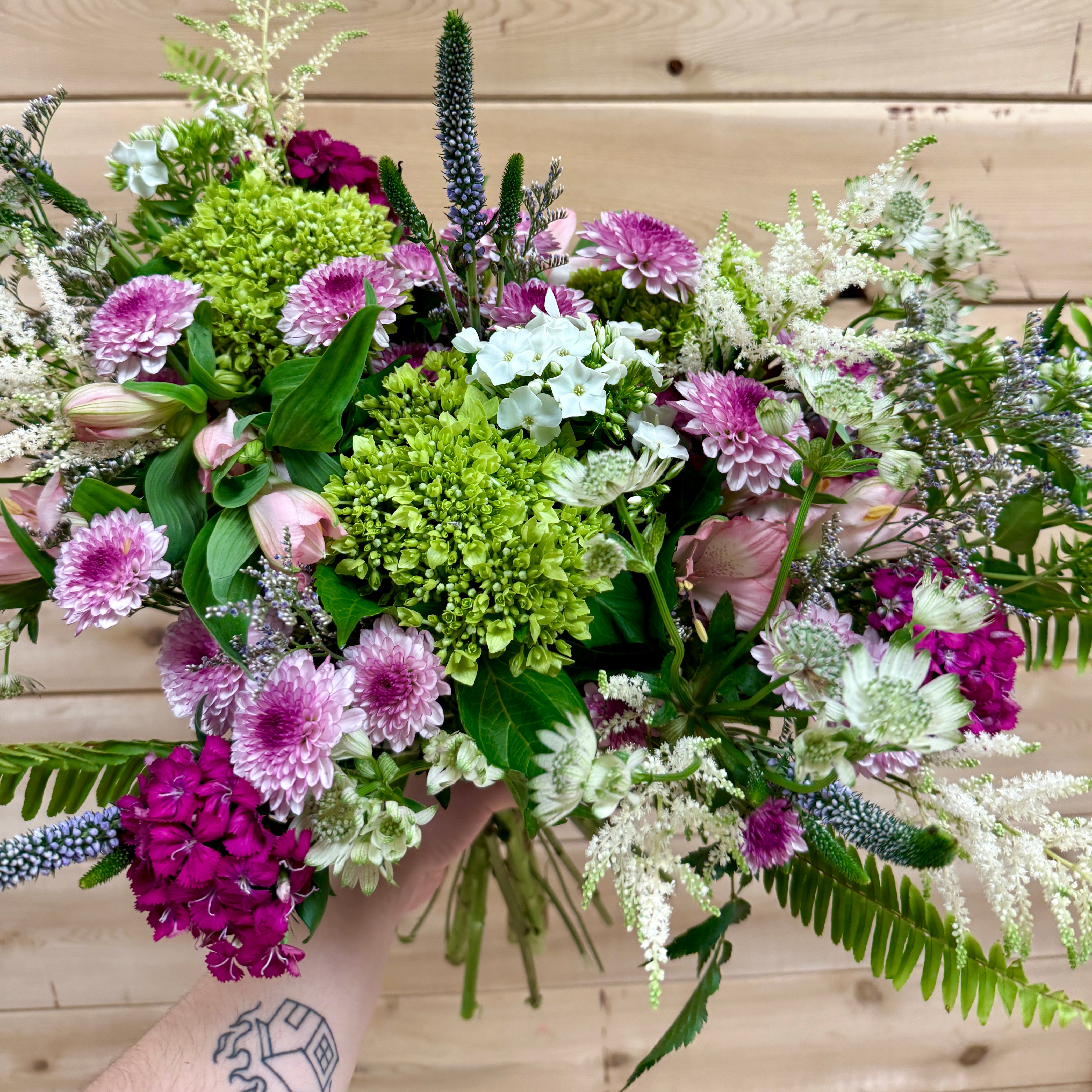 Hand-Tied Sympathy Bouquet