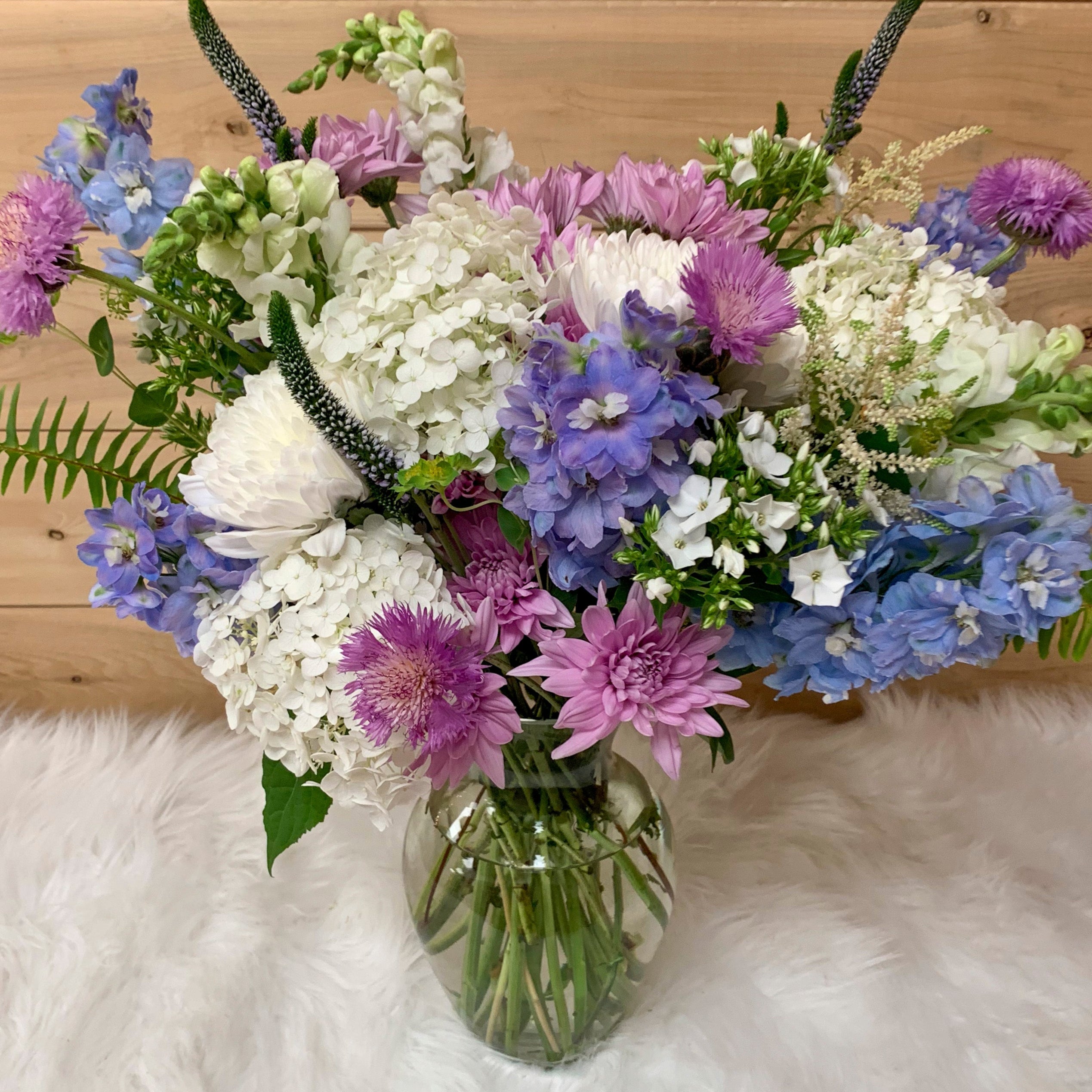 Floral Tribute Vase Arrangement