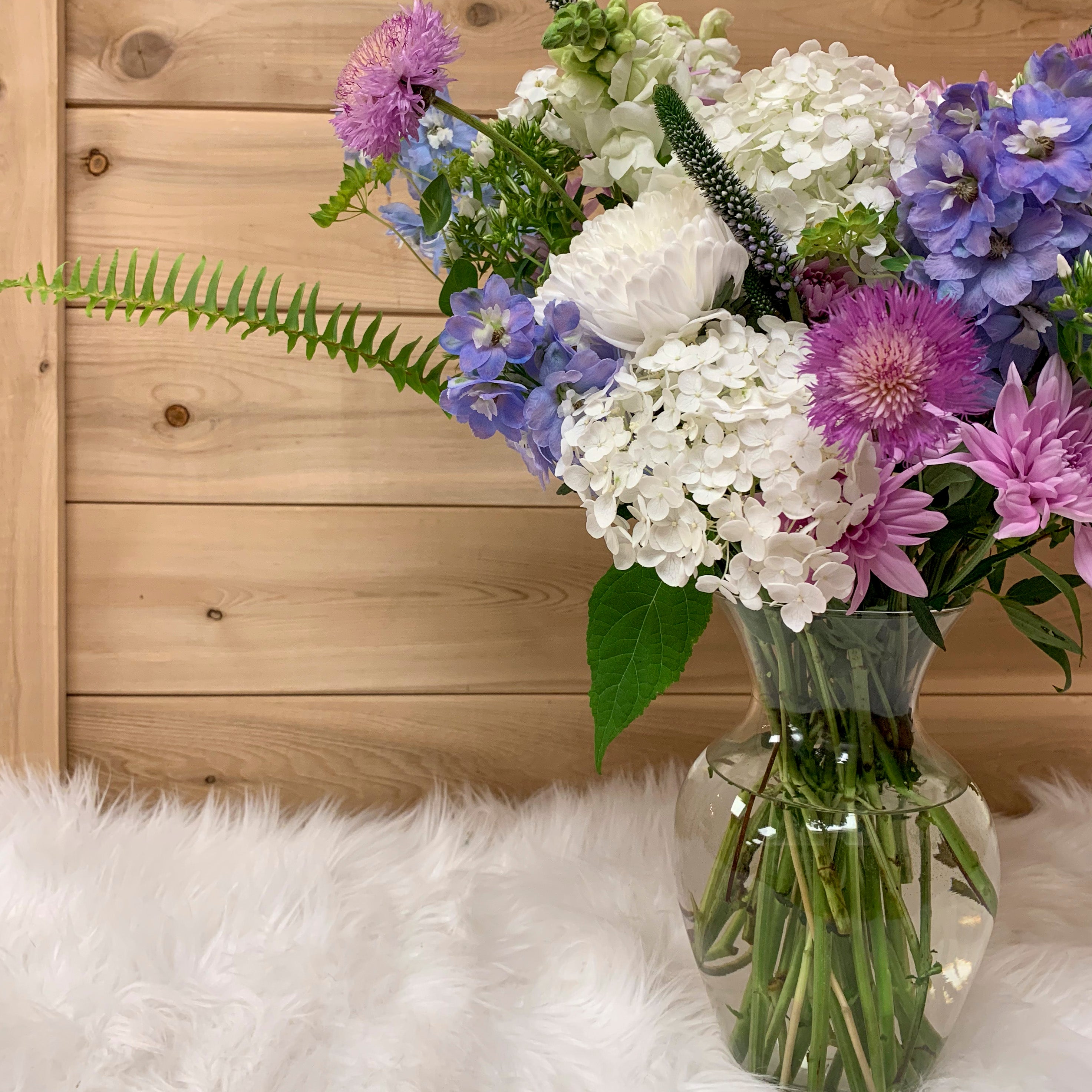 Floral Tribute Vase Arrangement