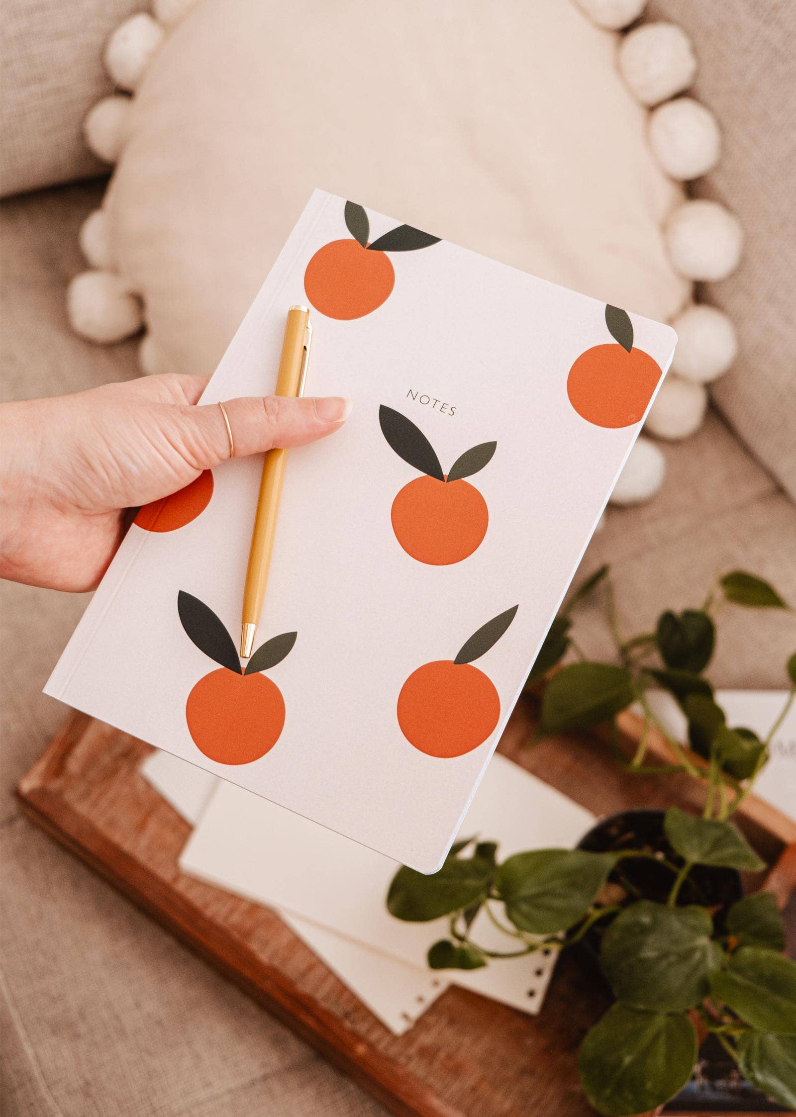 Mimi & August: Notebook - Little Oranges