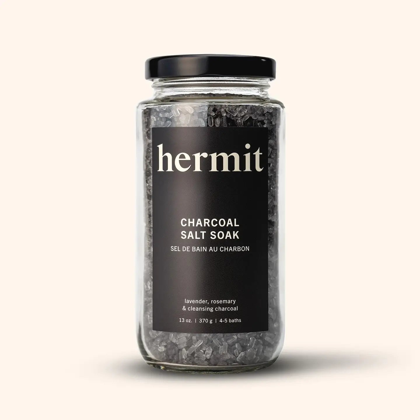 Hermit Goods: Charcoal Salt Soak