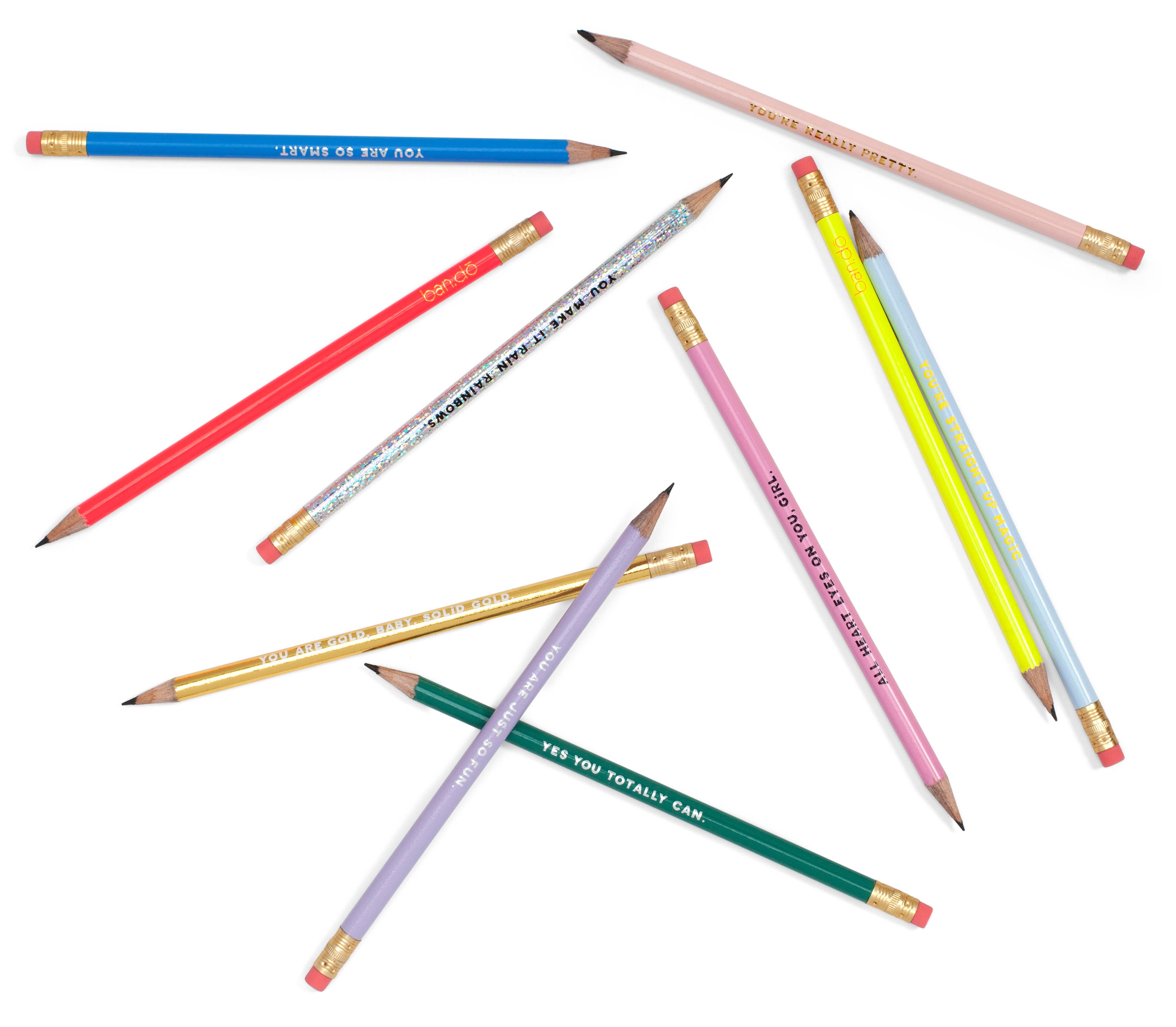 Compliment Pencil Set  - Assorted Set of Ten