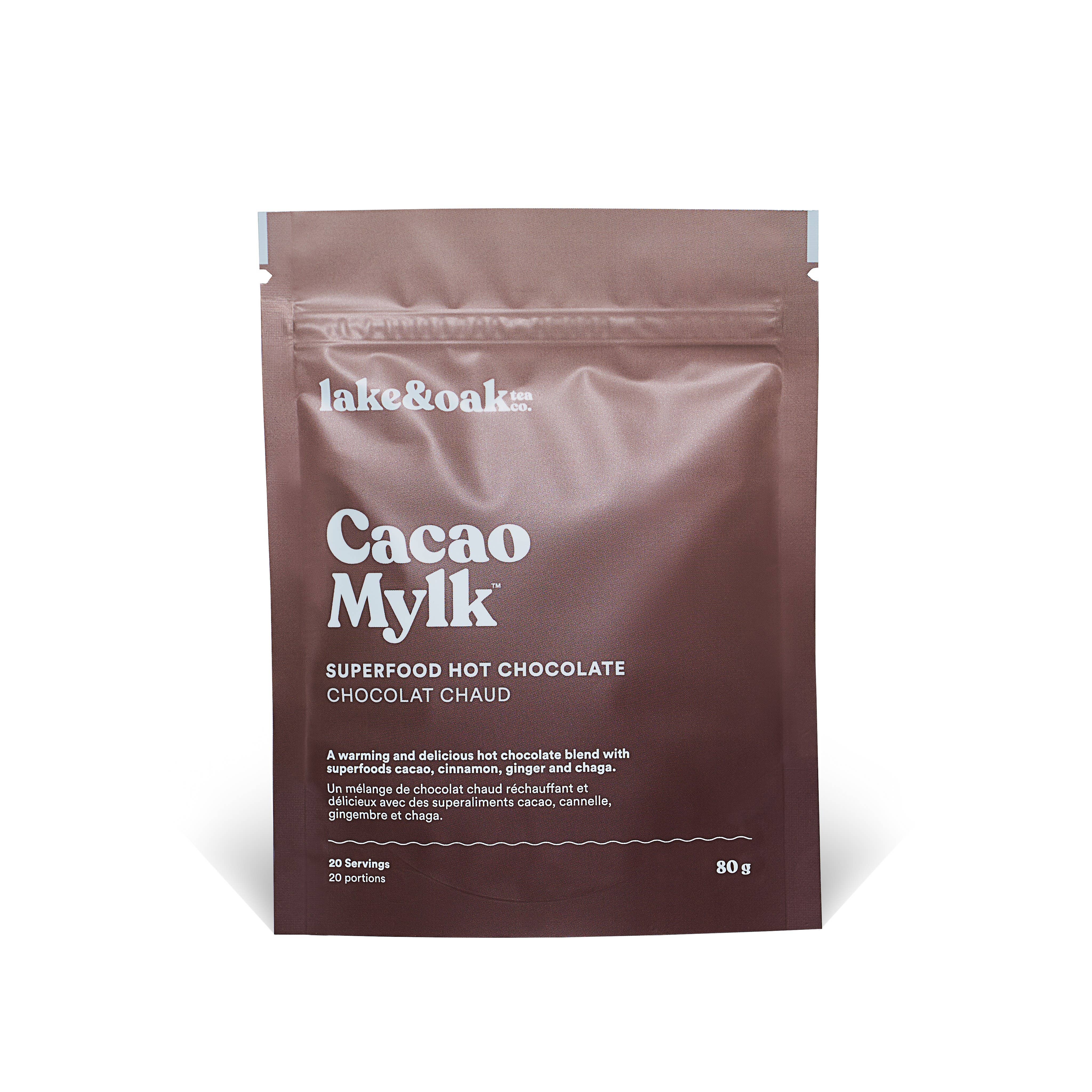 Lake & Oak Tea Co: Cacao Mylk - Superfood Latte Blend