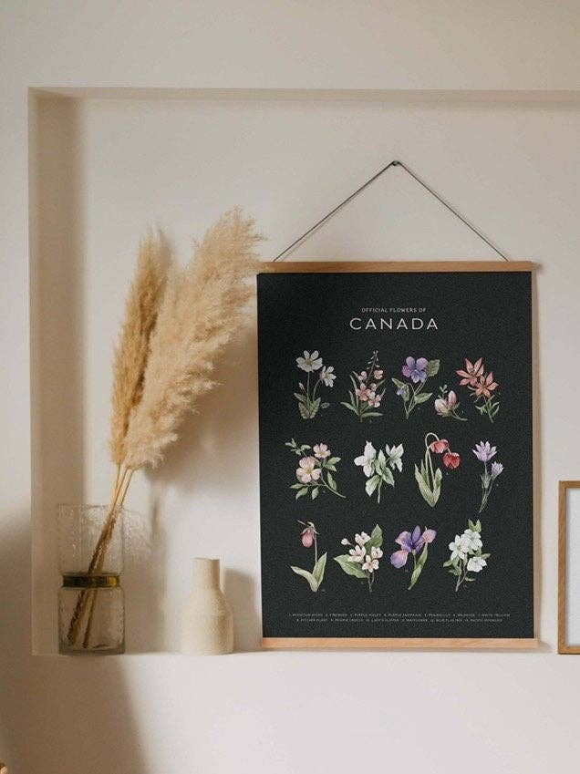 Official Flowers of Canada Art Print: Light