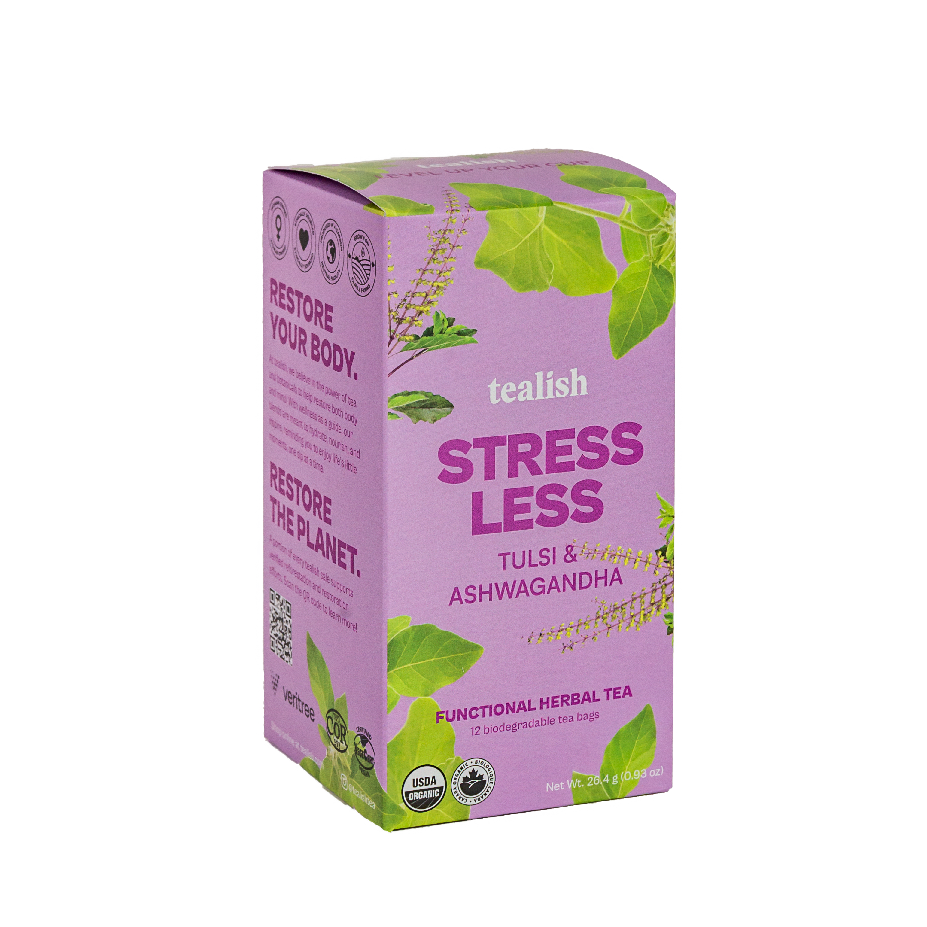 Stress Less Functional Tea: Case of 6