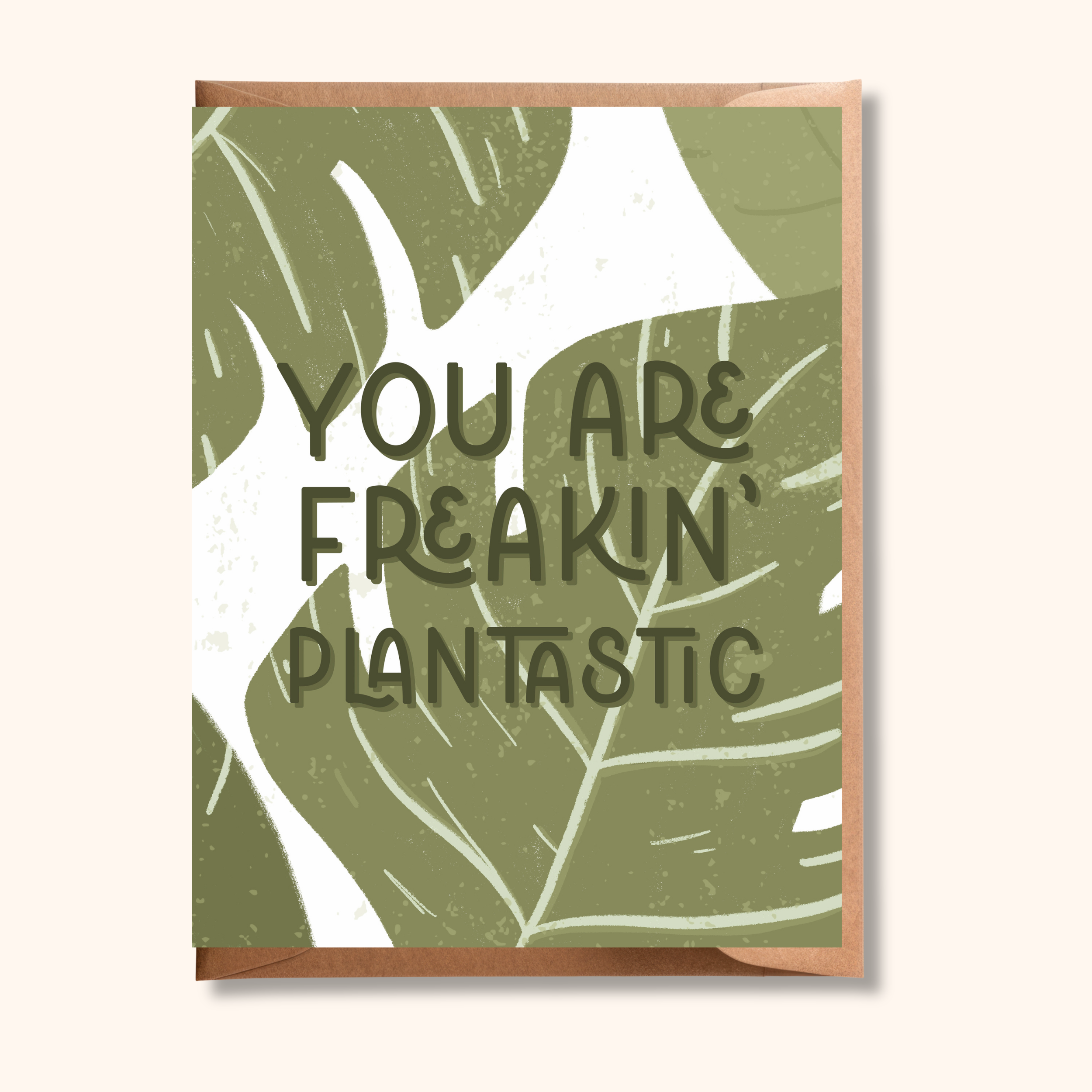Plant Pun Greeting Card