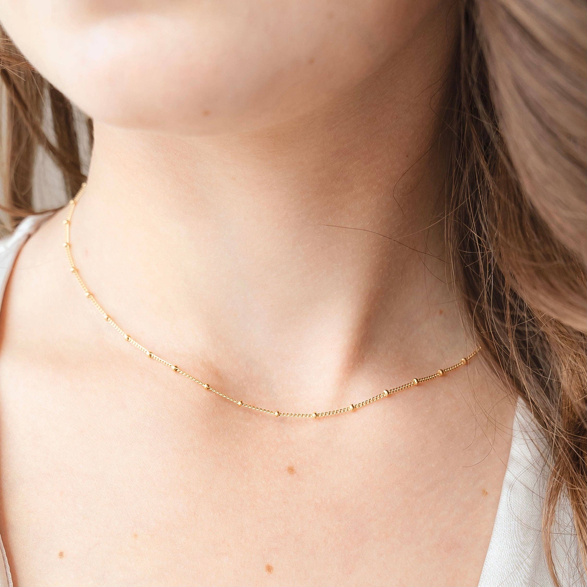 Petite Gold: Agnes Chain: Gold Filled / 18”