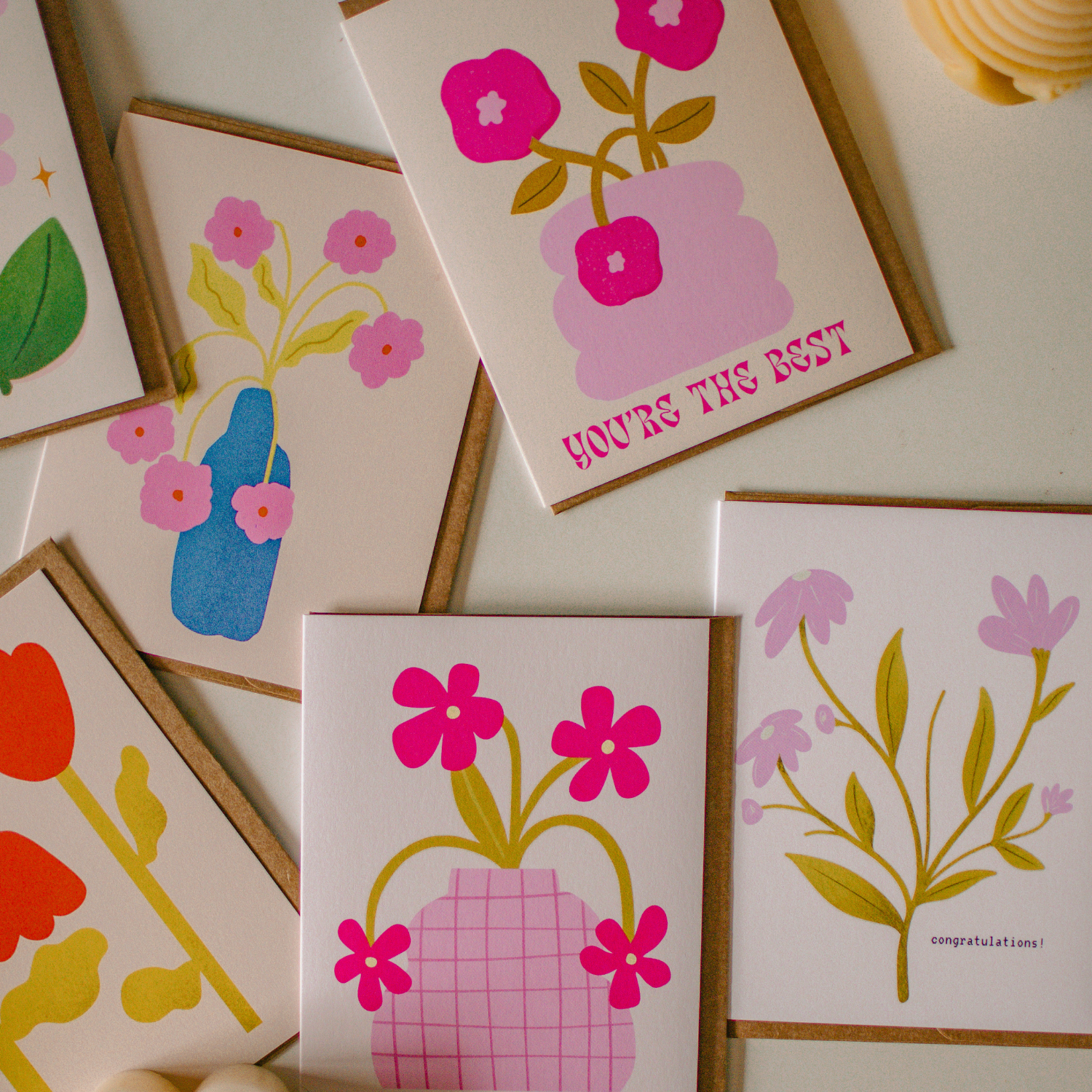 Floral Greeting Card