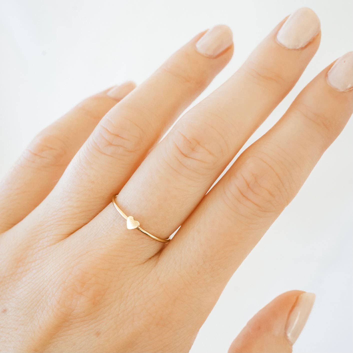 Petite Gold: Paris Ring - Size 7