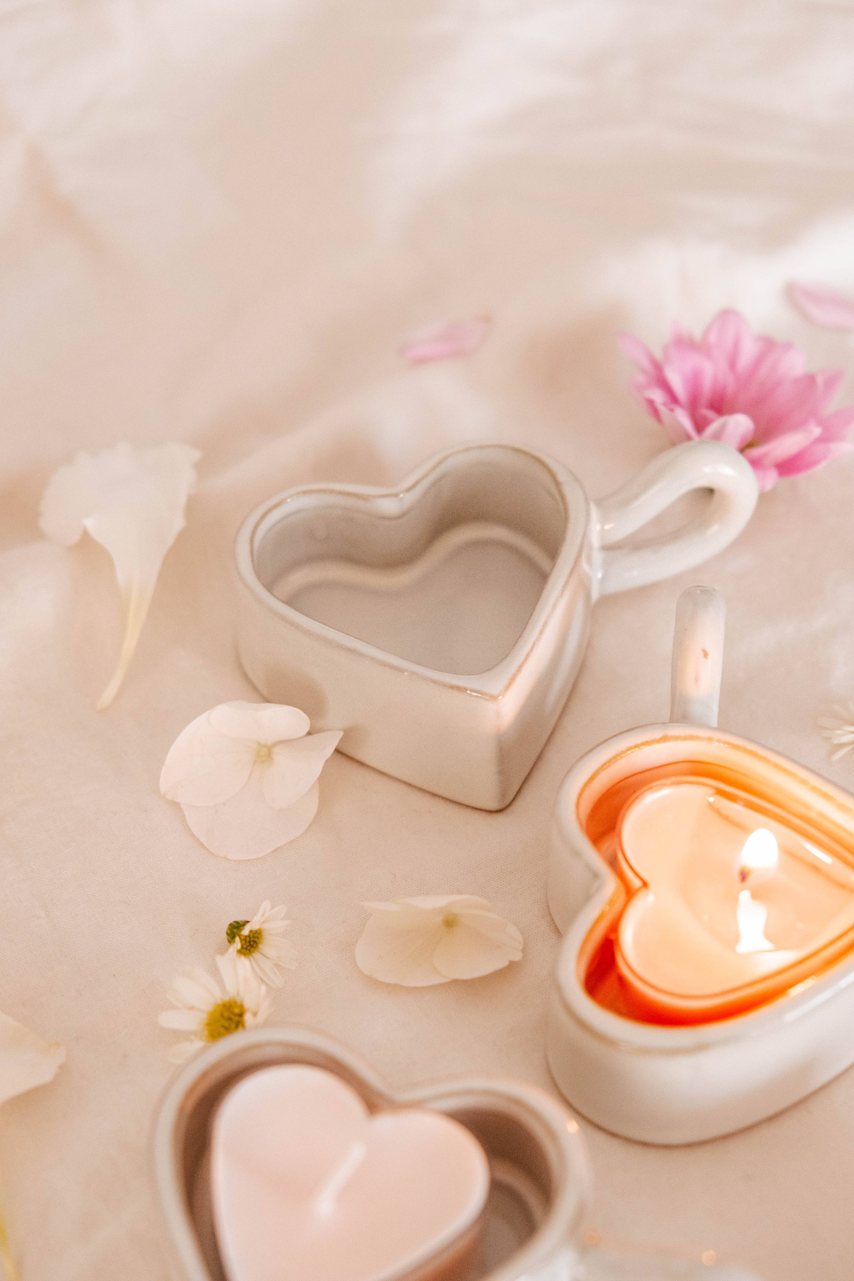 Mimi & August: Heart & Glow - Tealight Holder & Refill Kit