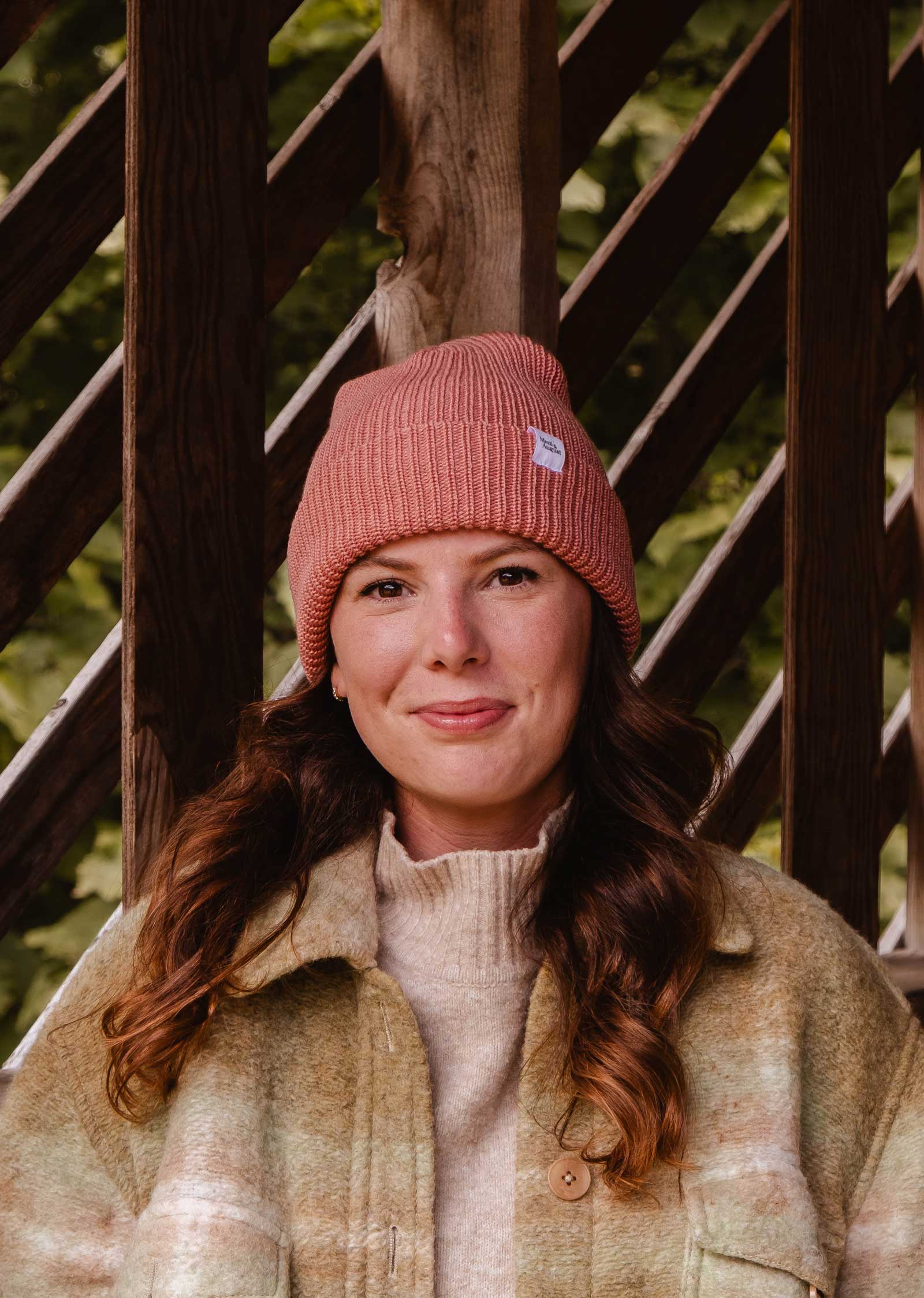 Mimi & August: Blush Pink Super Puff Beanie