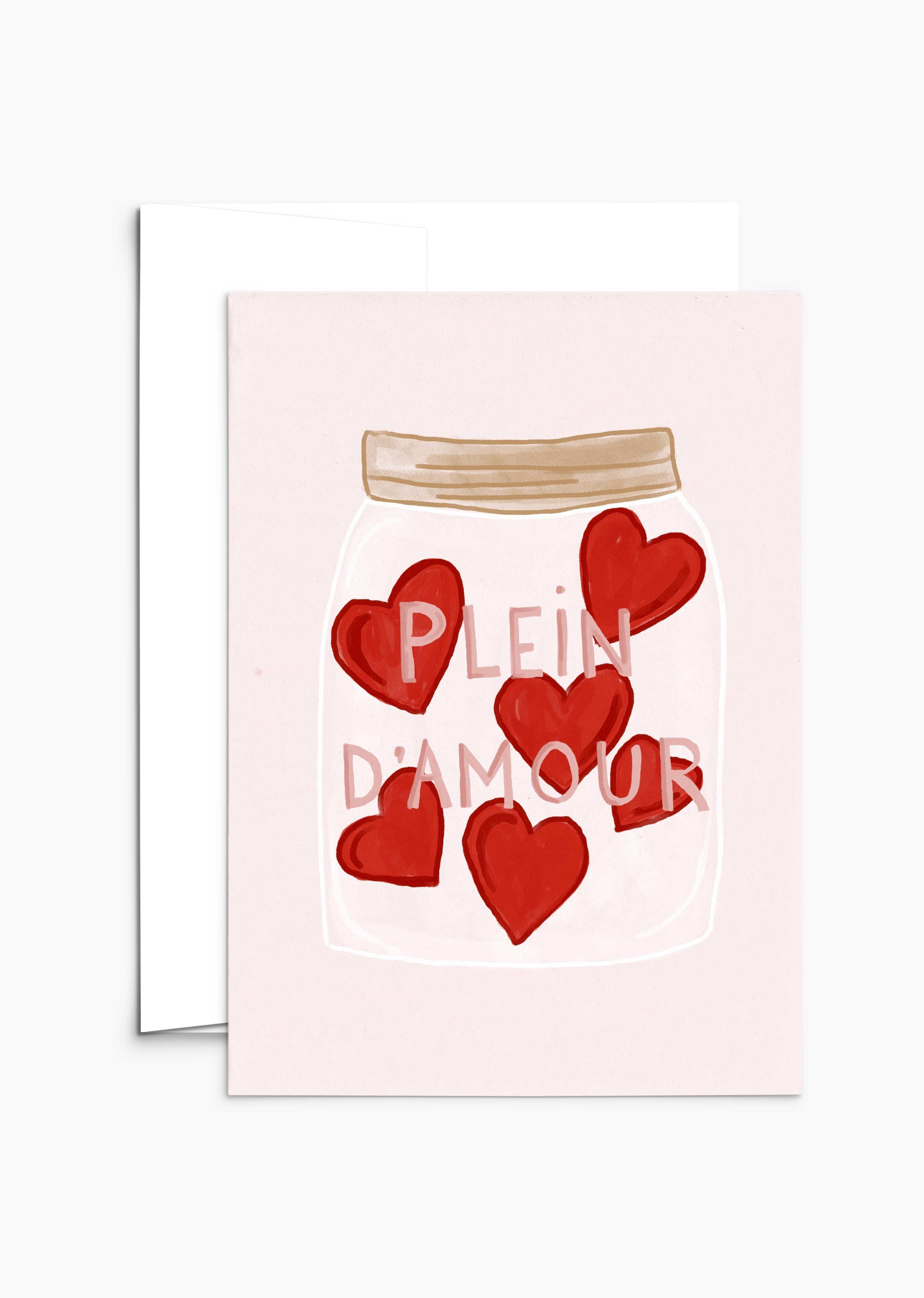 Mimi & August: Plein d'amour - Greeting Card