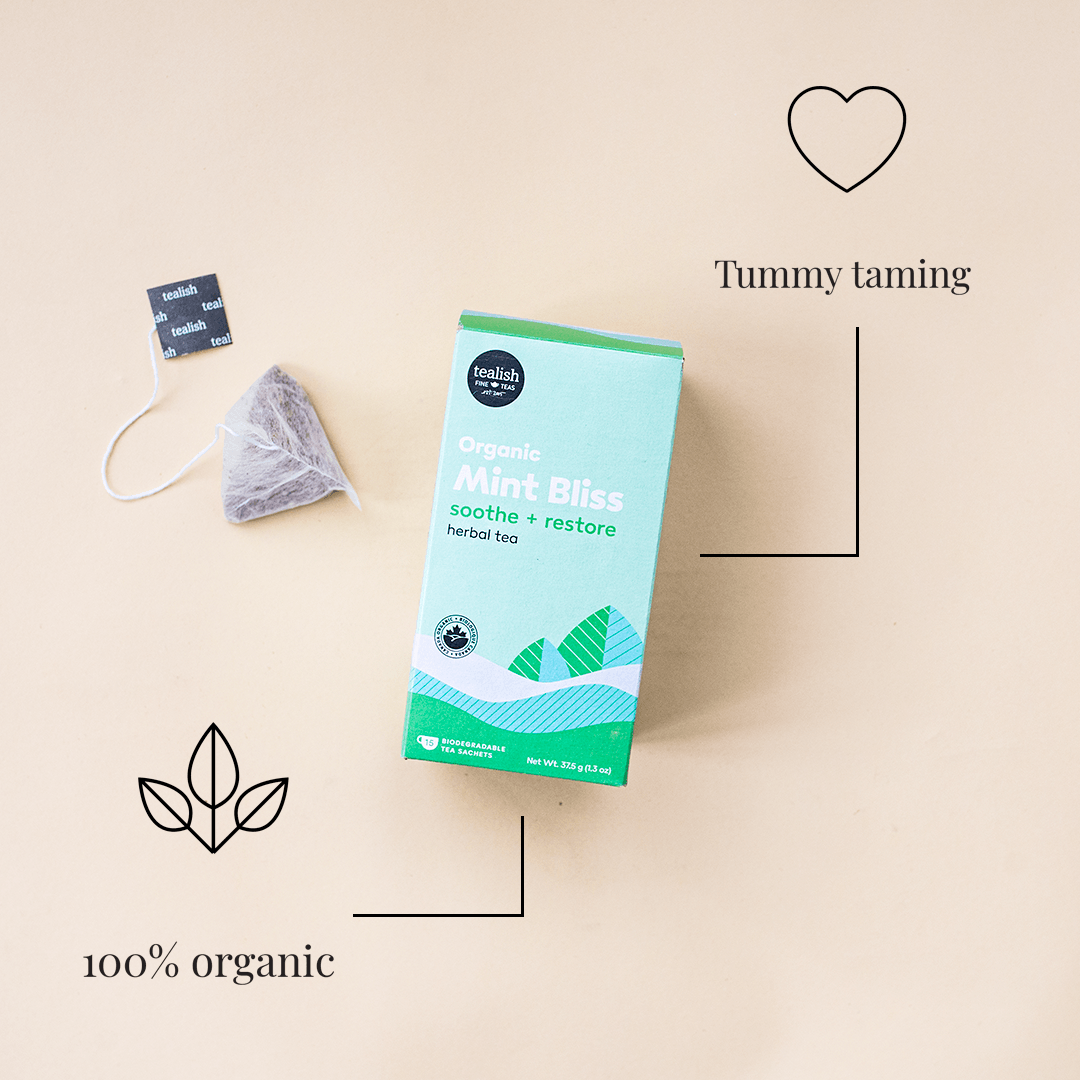 Tealish: Organic Mint Bliss Sachets